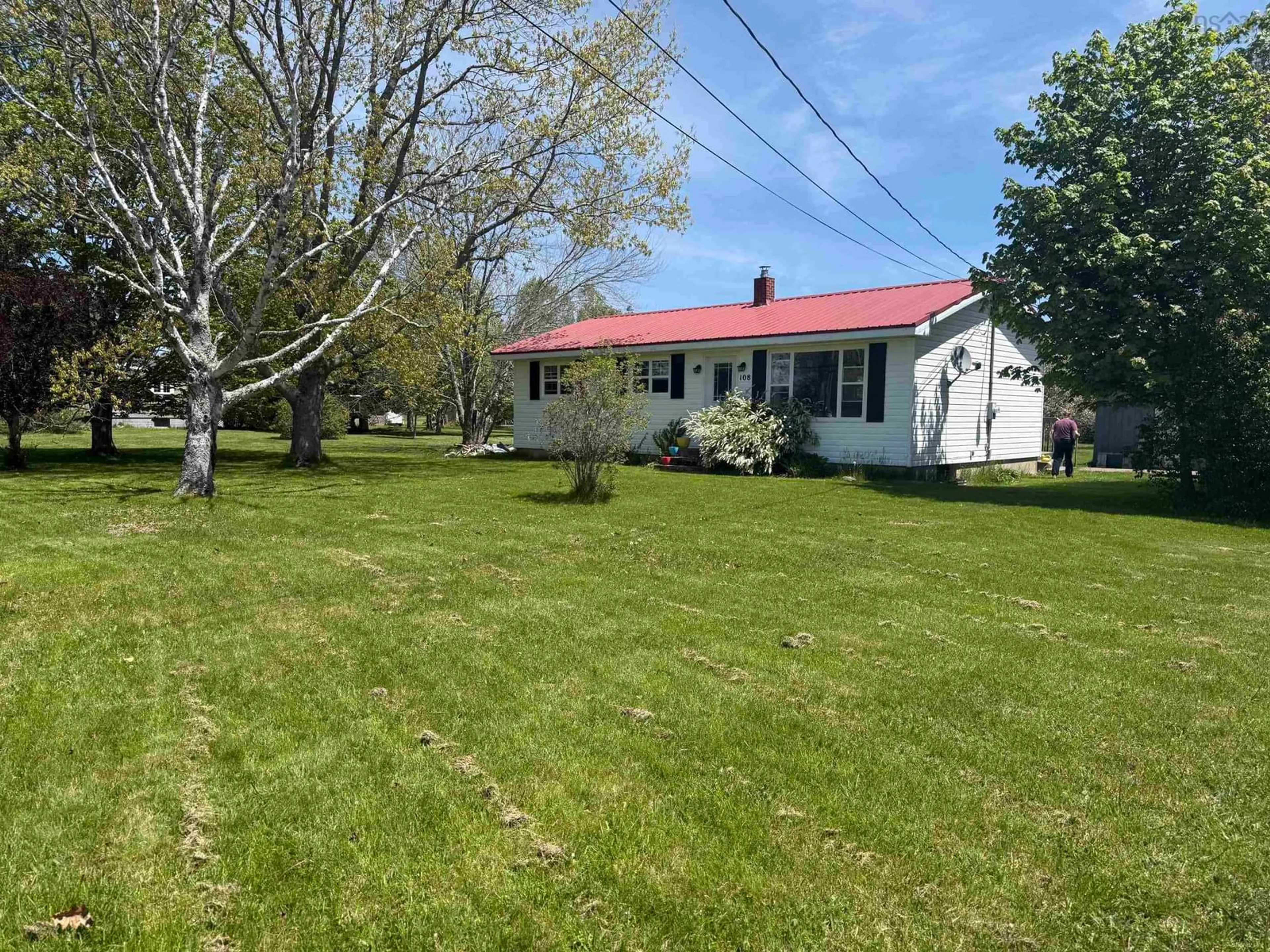A pic from outside/outdoor area/front of a property/back of a property/a pic from drone, unknown for 108 Upper Debert River Road, Debert Nova Scotia B0M 1G0