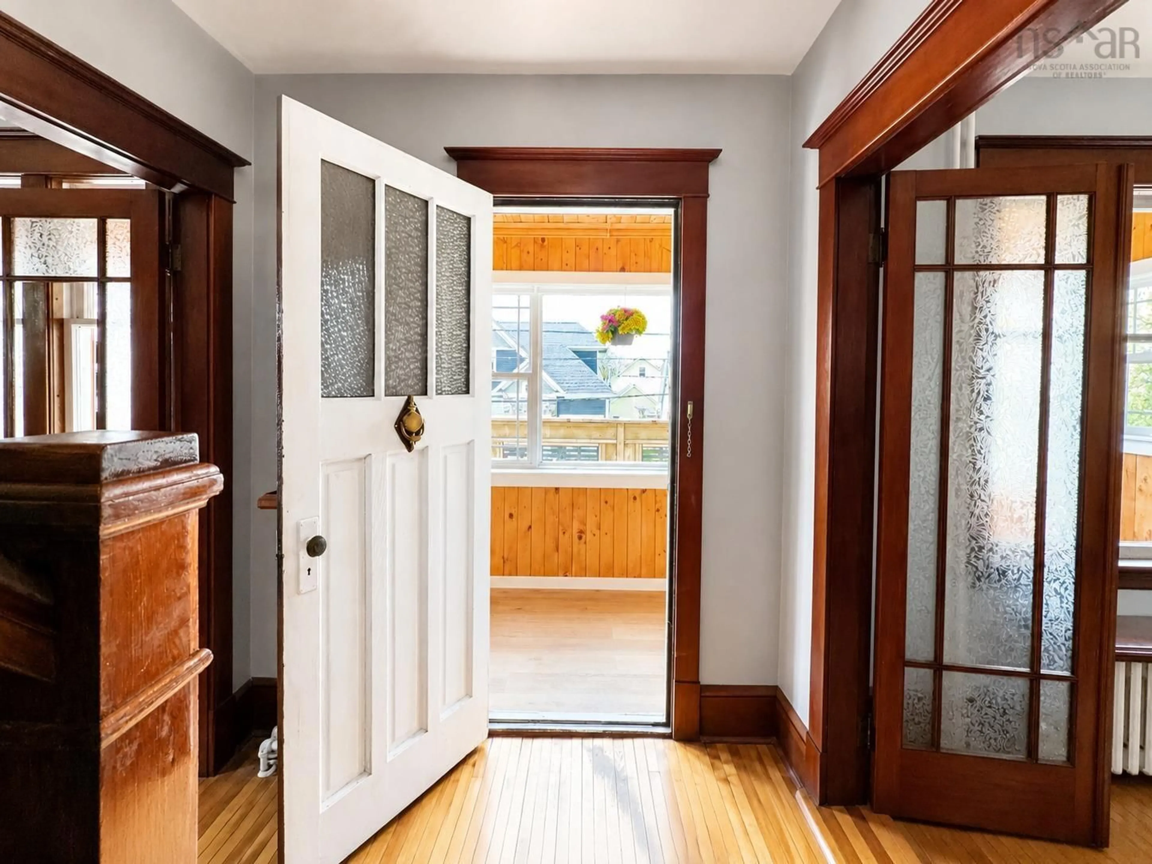 Indoor entryway for 71 Hospital St, Sydney Nova Scotia B1P 2H9