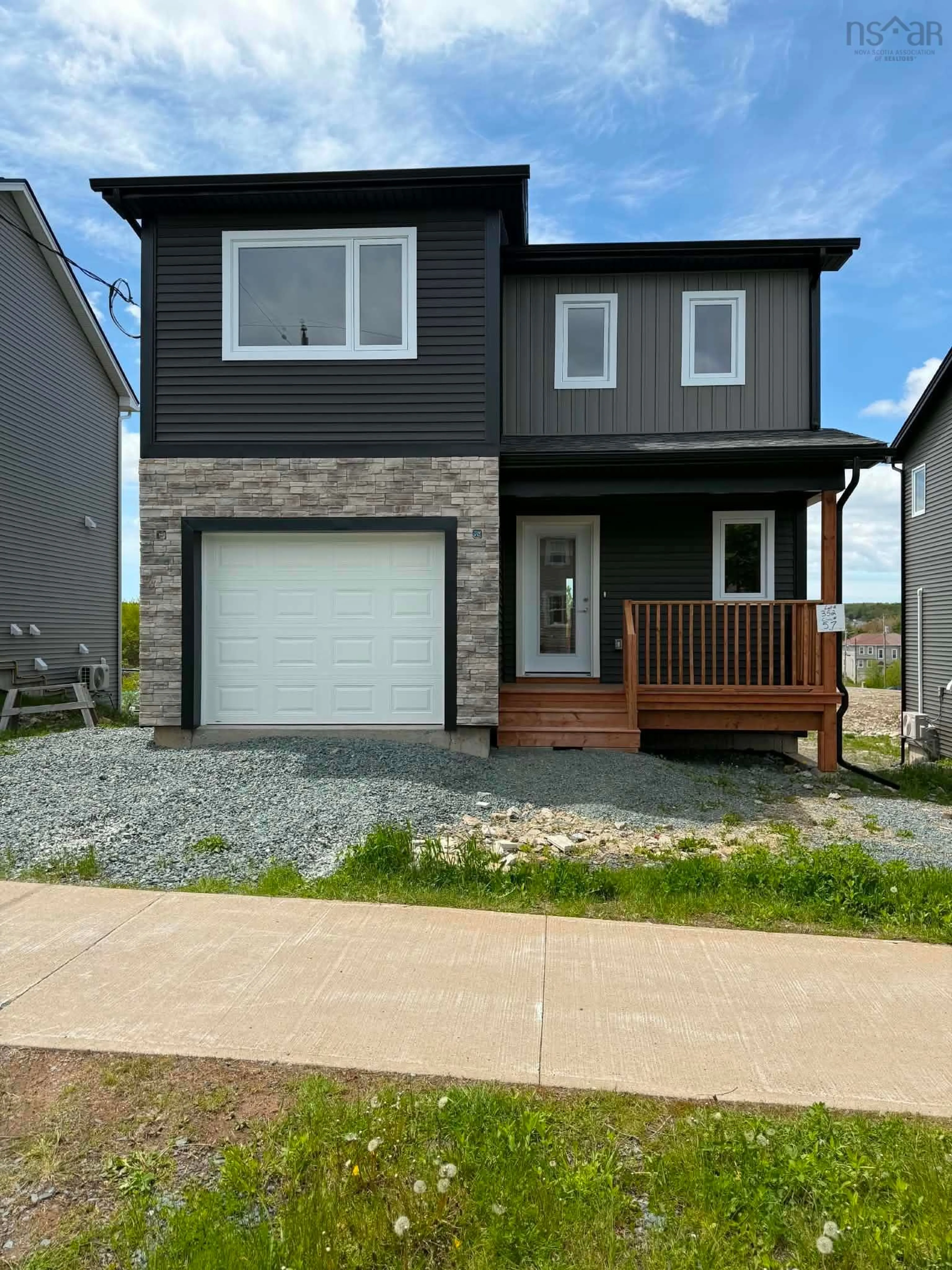 Home with vinyl exterior material, street for 57 Alabaster Way #Lot 352, Halifax Nova Scotia B3P 0C5