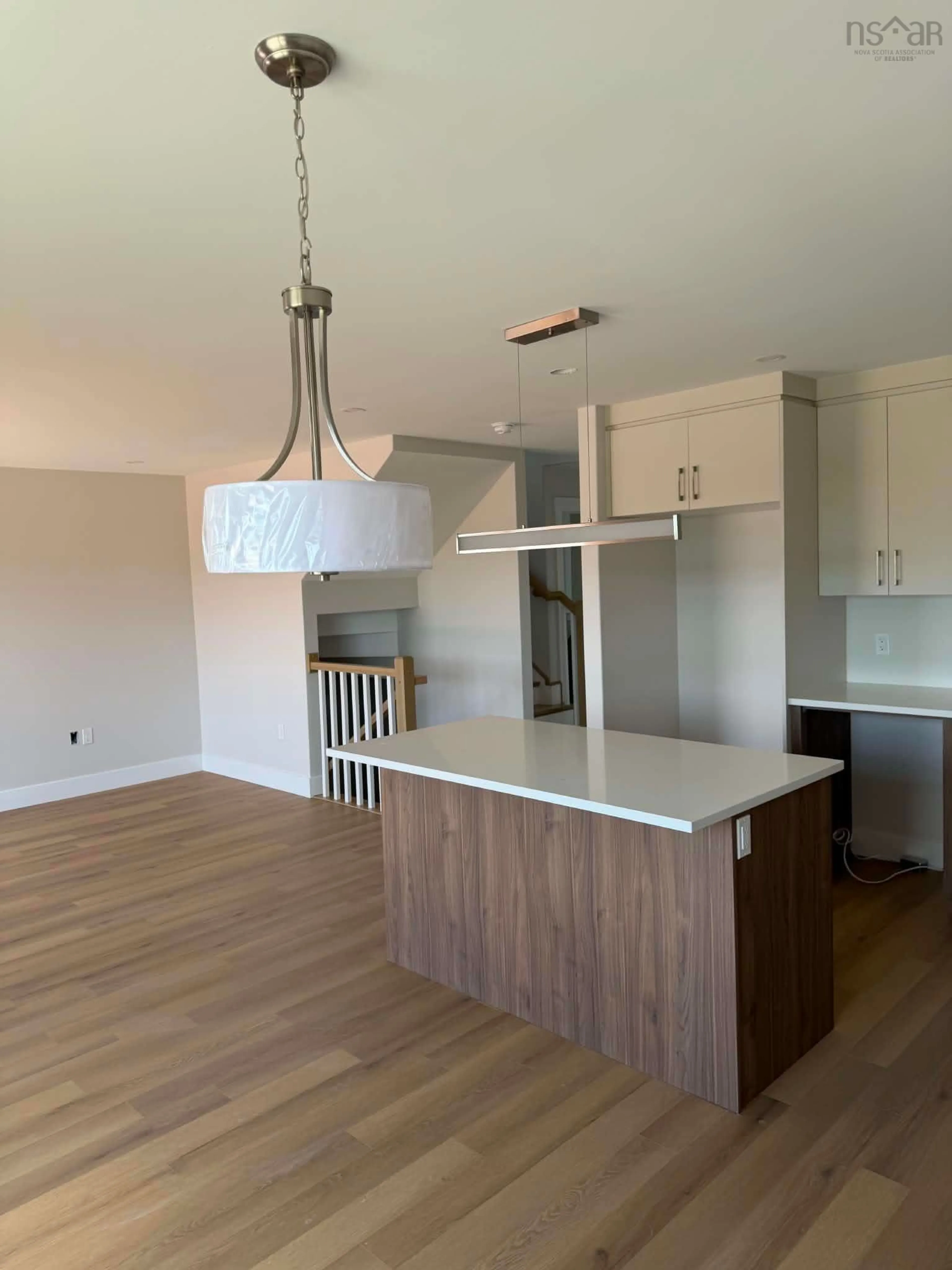 Open concept kitchen, wood/laminate floor for 57 Alabaster Way #Lot 352, Halifax Nova Scotia B3P 0C5