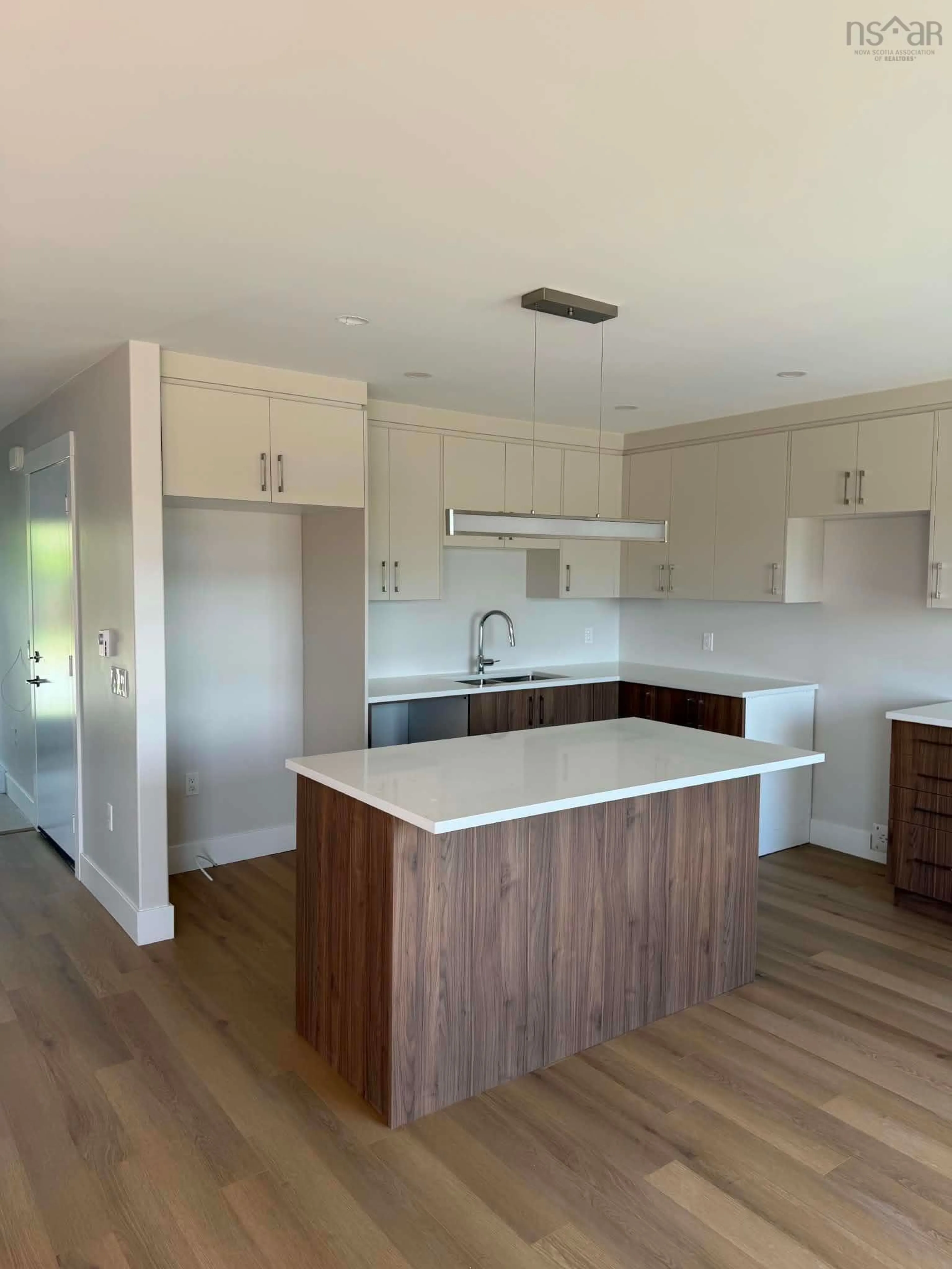 Open concept kitchen, wood/laminate floor for 57 Alabaster Way #Lot 352, Halifax Nova Scotia B3P 0C5