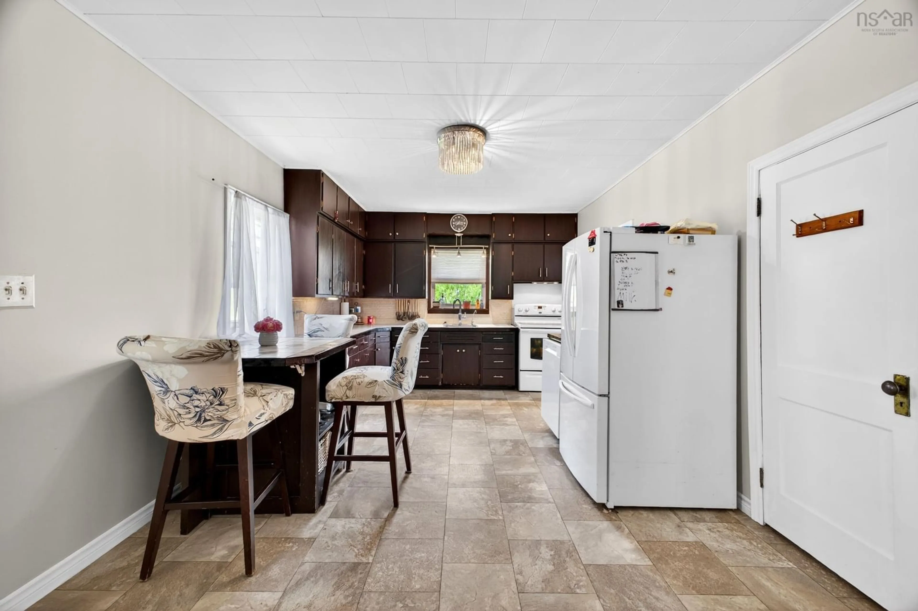Open concept kitchen, ceramic/tile floor for 16364 Highway 2, Springhill Junction Nova Scotia B0M 1X0