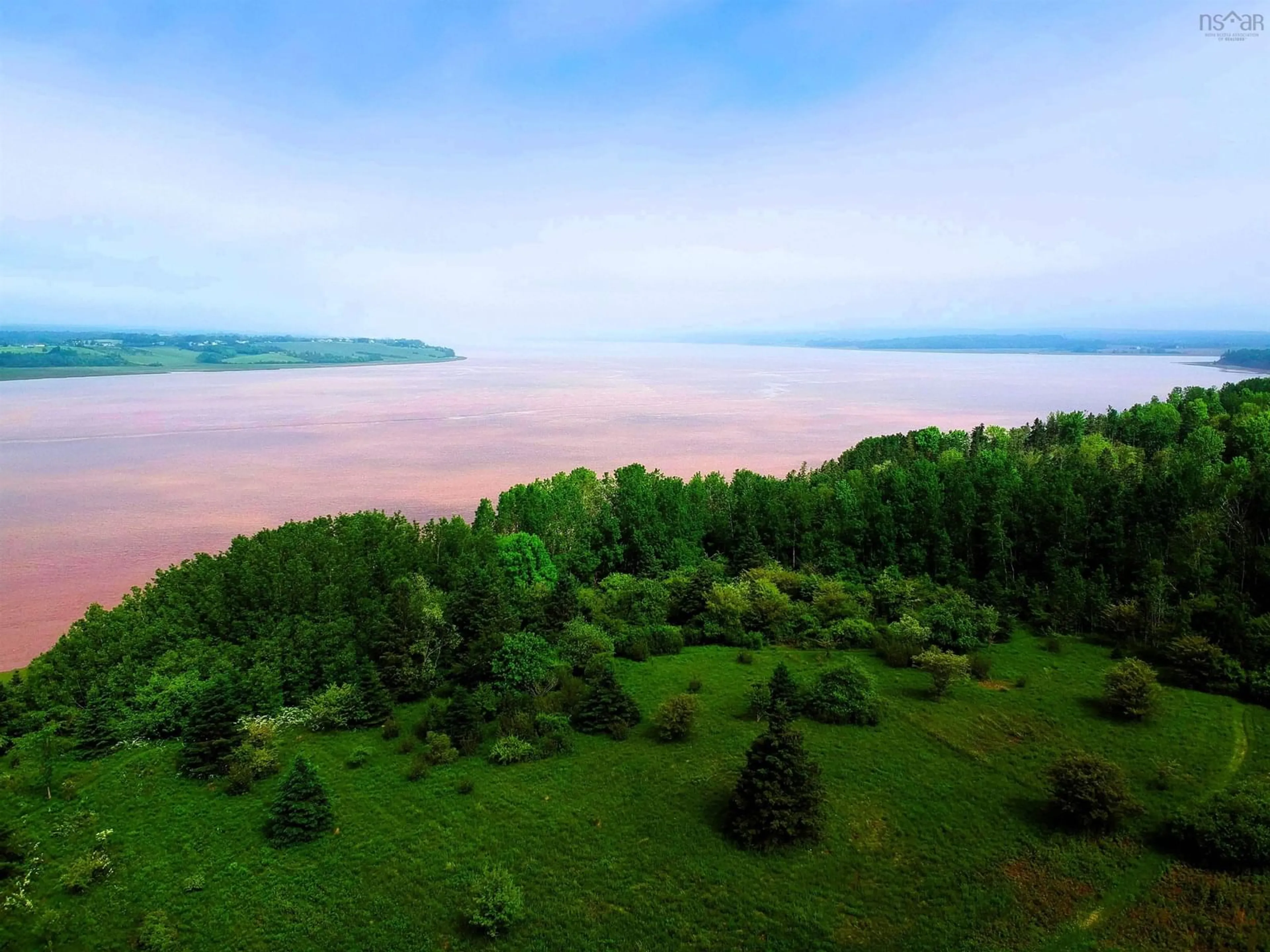 A pic from outside/outdoor area/front of a property/back of a property/a pic from drone, water/lake/river/ocean view for Avon Spirit Lane #1, Avondale Nova Scotia B0N 2A0