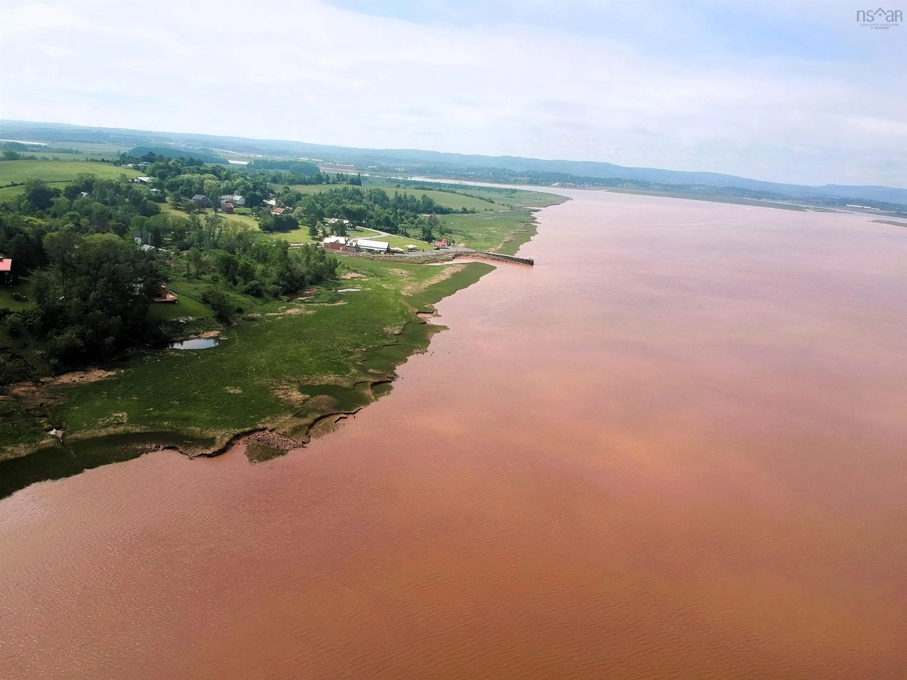 A pic from outside/outdoor area/front of a property/back of a property/a pic from drone, water/lake/river/ocean view for Avon Spirit Lane #1, Avondale Nova Scotia B0N 2A0