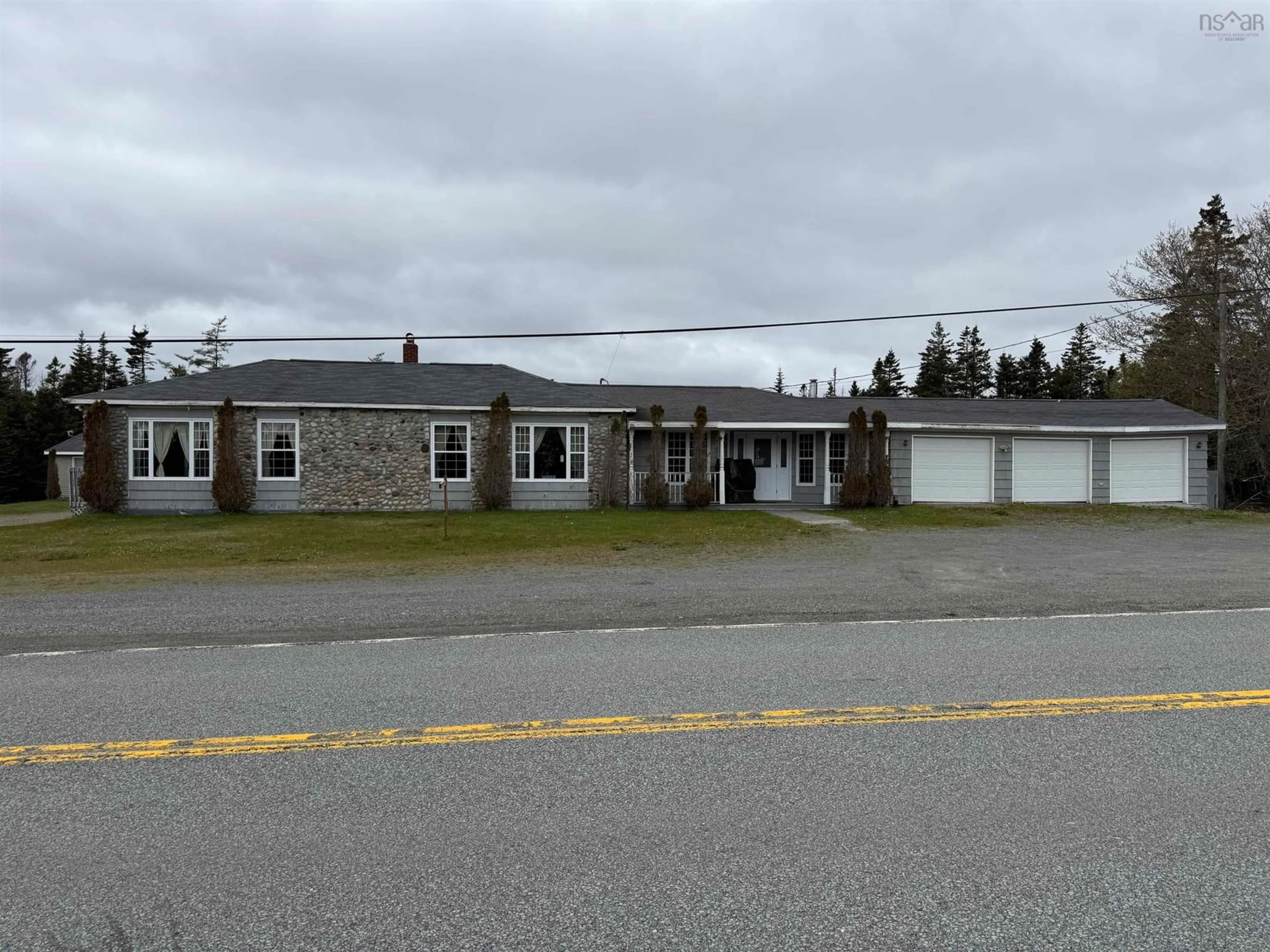 A pic from outside/outdoor area/front of a property/back of a property/a pic from drone, unknown for 16989 Highway 7, Pleasant Harbour Nova Scotia B0J 3H0