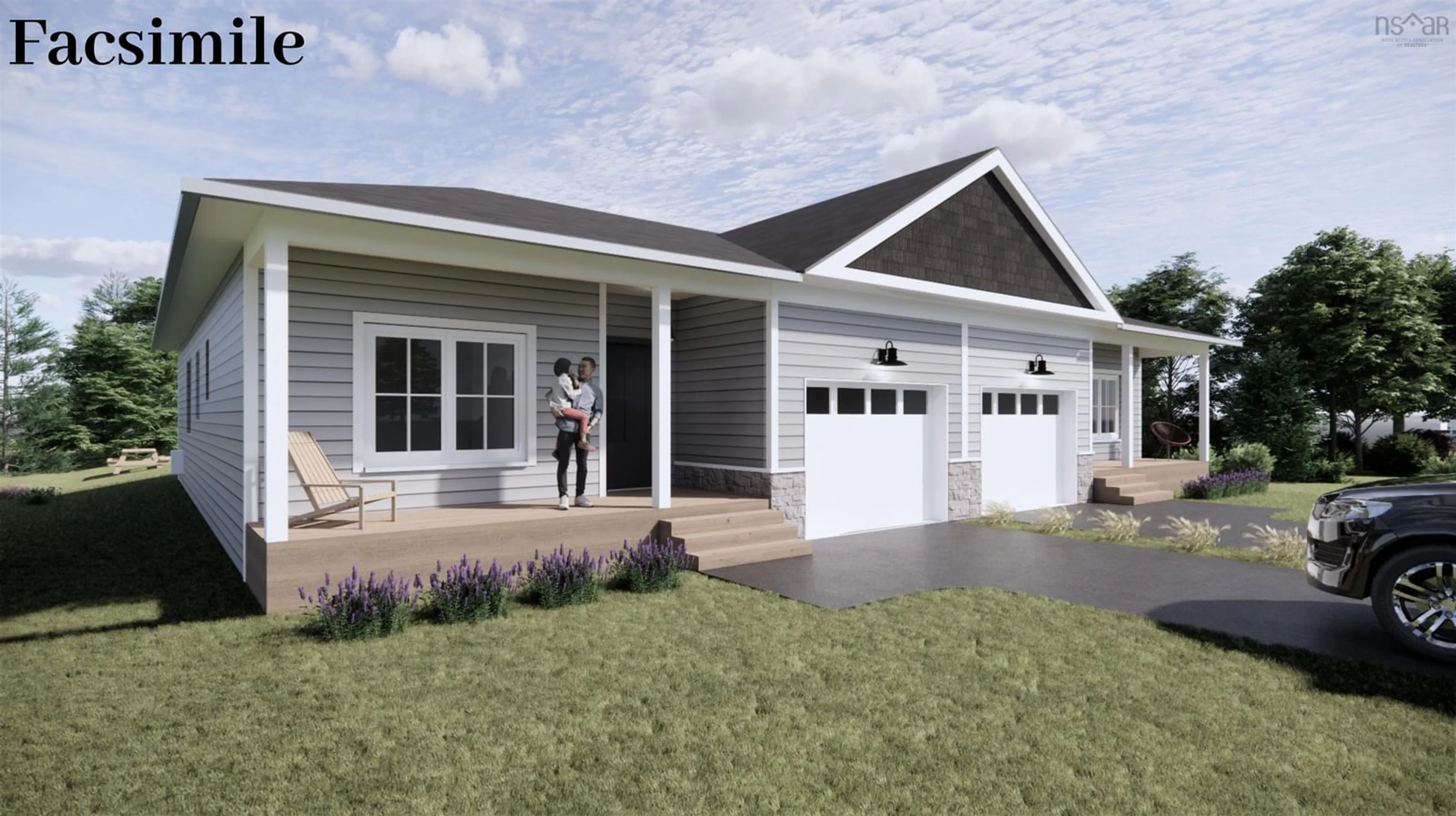 Home with vinyl exterior material, street for Hillcrest Ave #Lot 62B, Wolfville Nova Scotia B4N 1T5