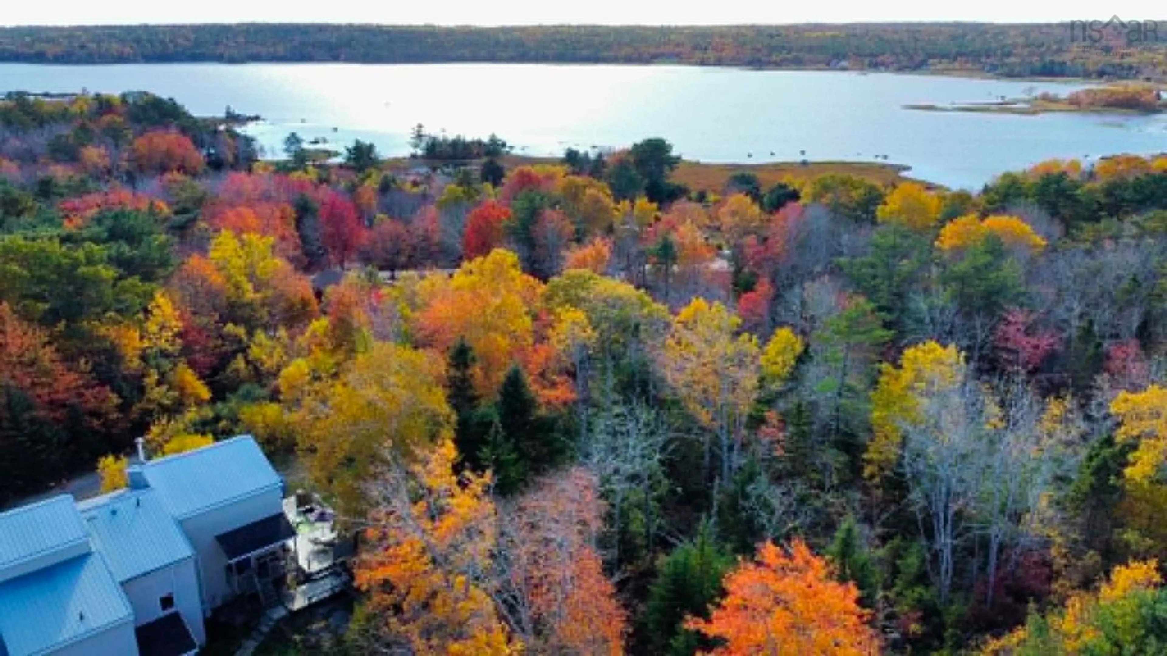 A pic from outside/outdoor area/front of a property/back of a property/a pic from drone, water/lake/river/ocean view for 187 Hartz Point Rd, Shelburne Nova Scotia B0T 1W0