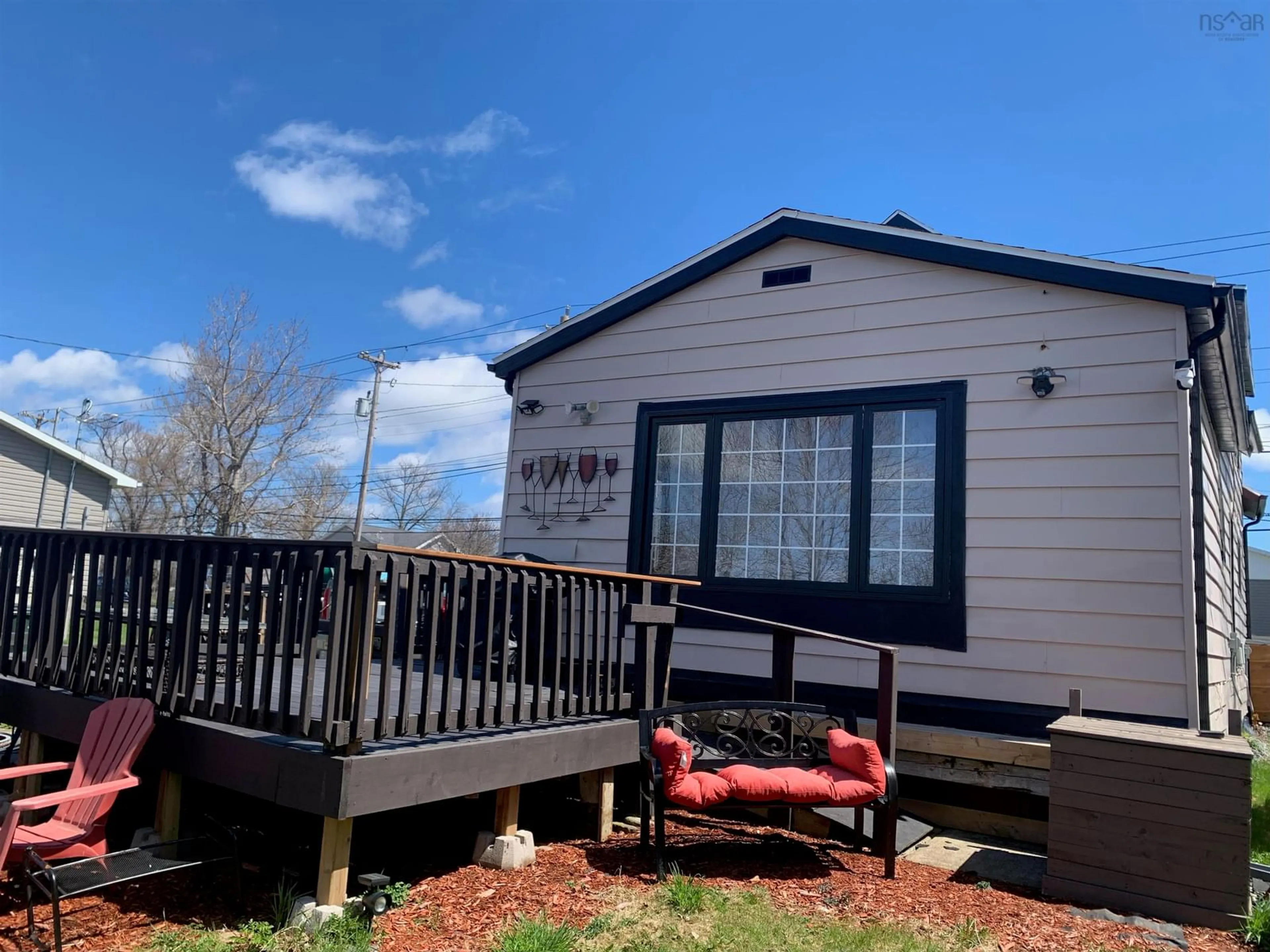 Home with vinyl exterior material, water/lake/river/ocean view for 158 Brookside St, Glace Bay Nova Scotia B1A 1L3