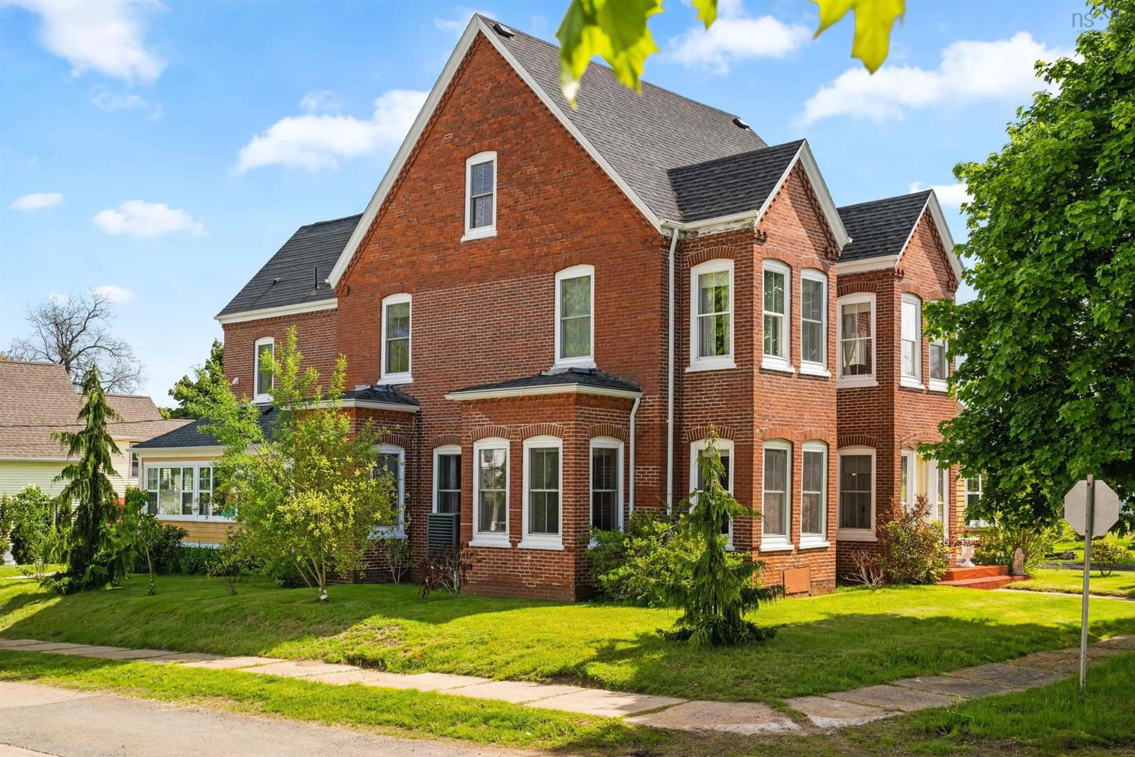 Home with brick exterior material, street for 32 Washington St, Bridgetown Nova Scotia B0S 1C0