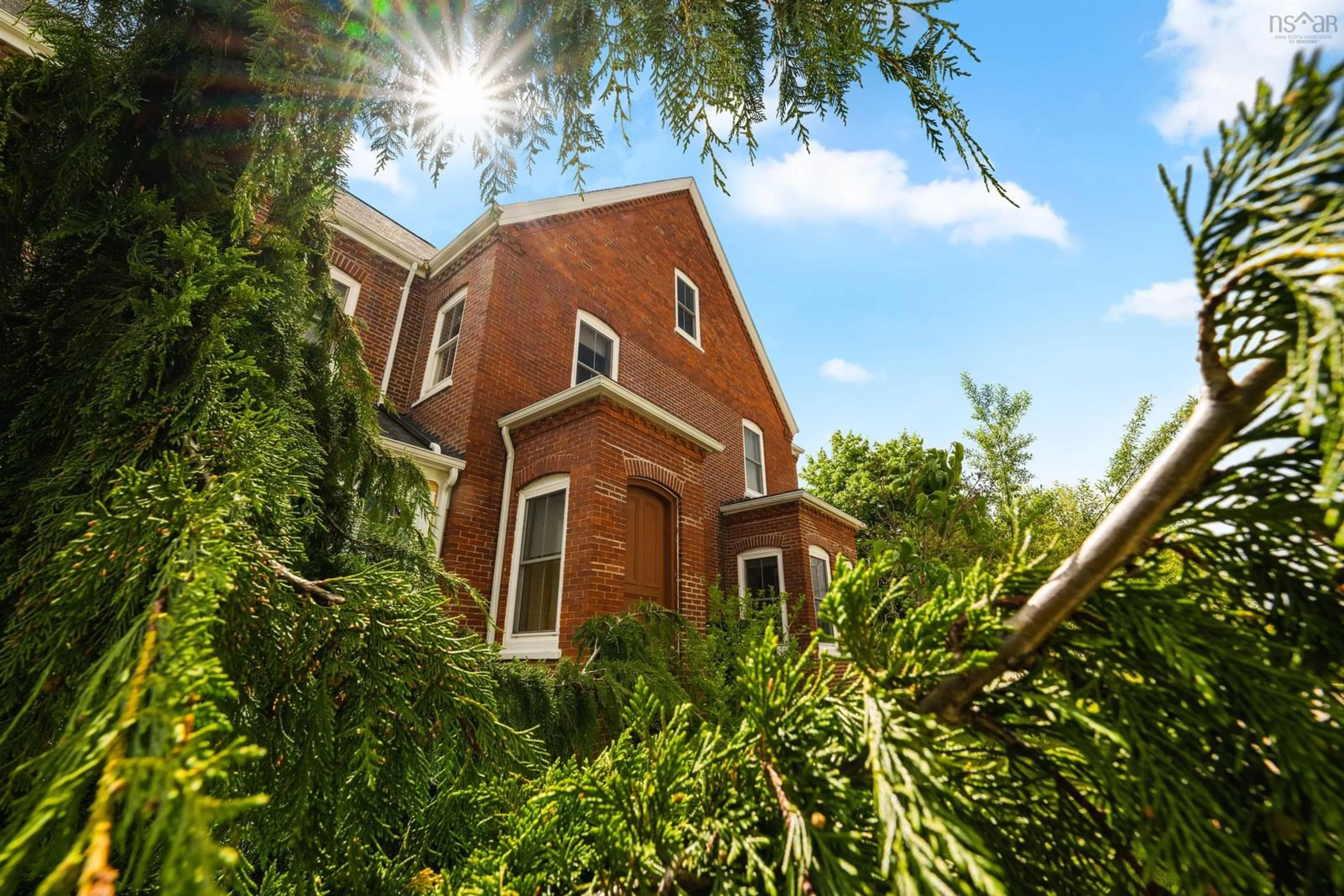 Home with brick exterior material, building for 32 Washington St, Bridgetown Nova Scotia B0S 1C0