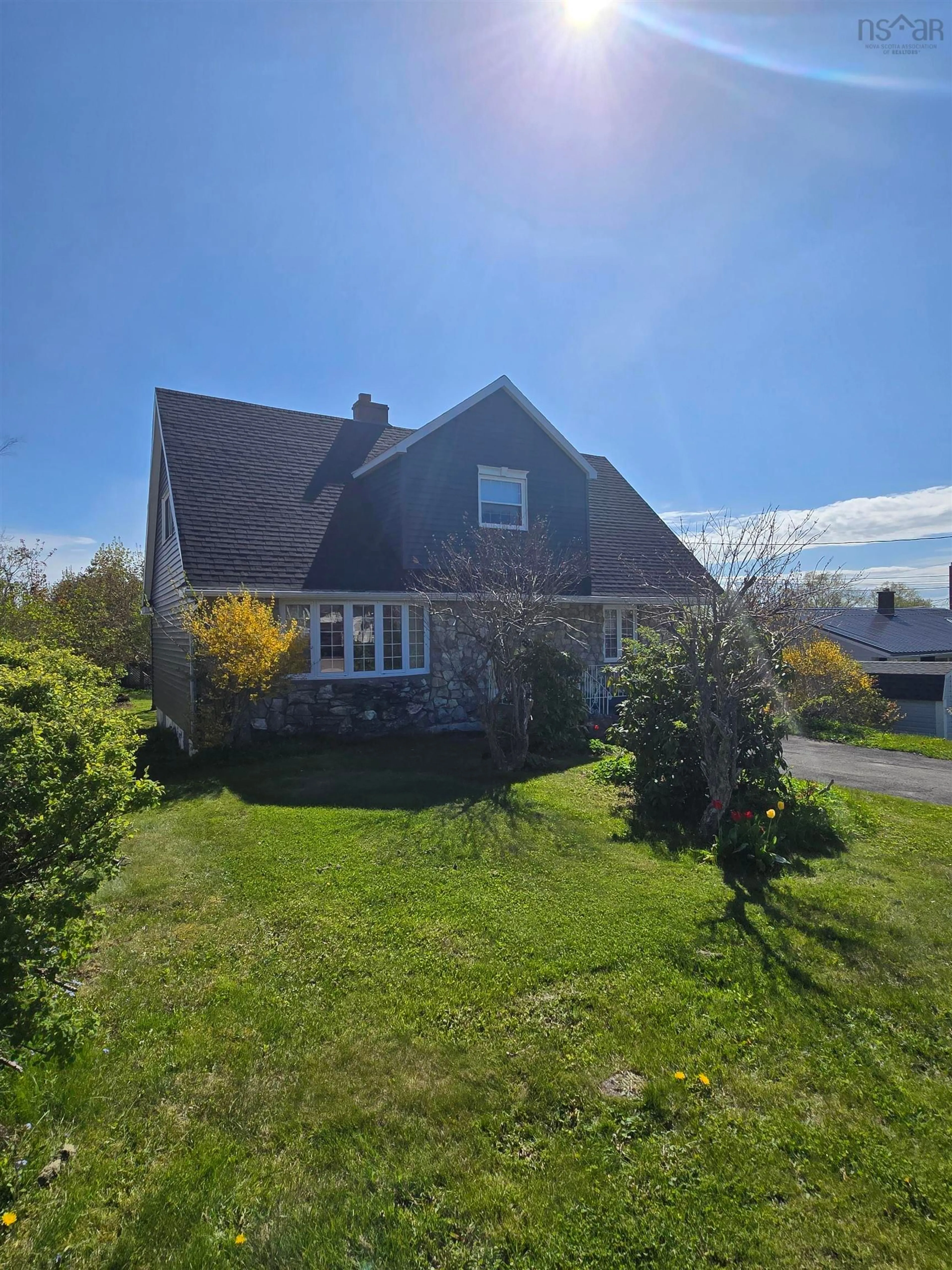 A pic from outside/outdoor area/front of a property/back of a property/a pic from drone, street for 18 Dalhousie Dr, Sydney Nova Scotia B1P 3Y2