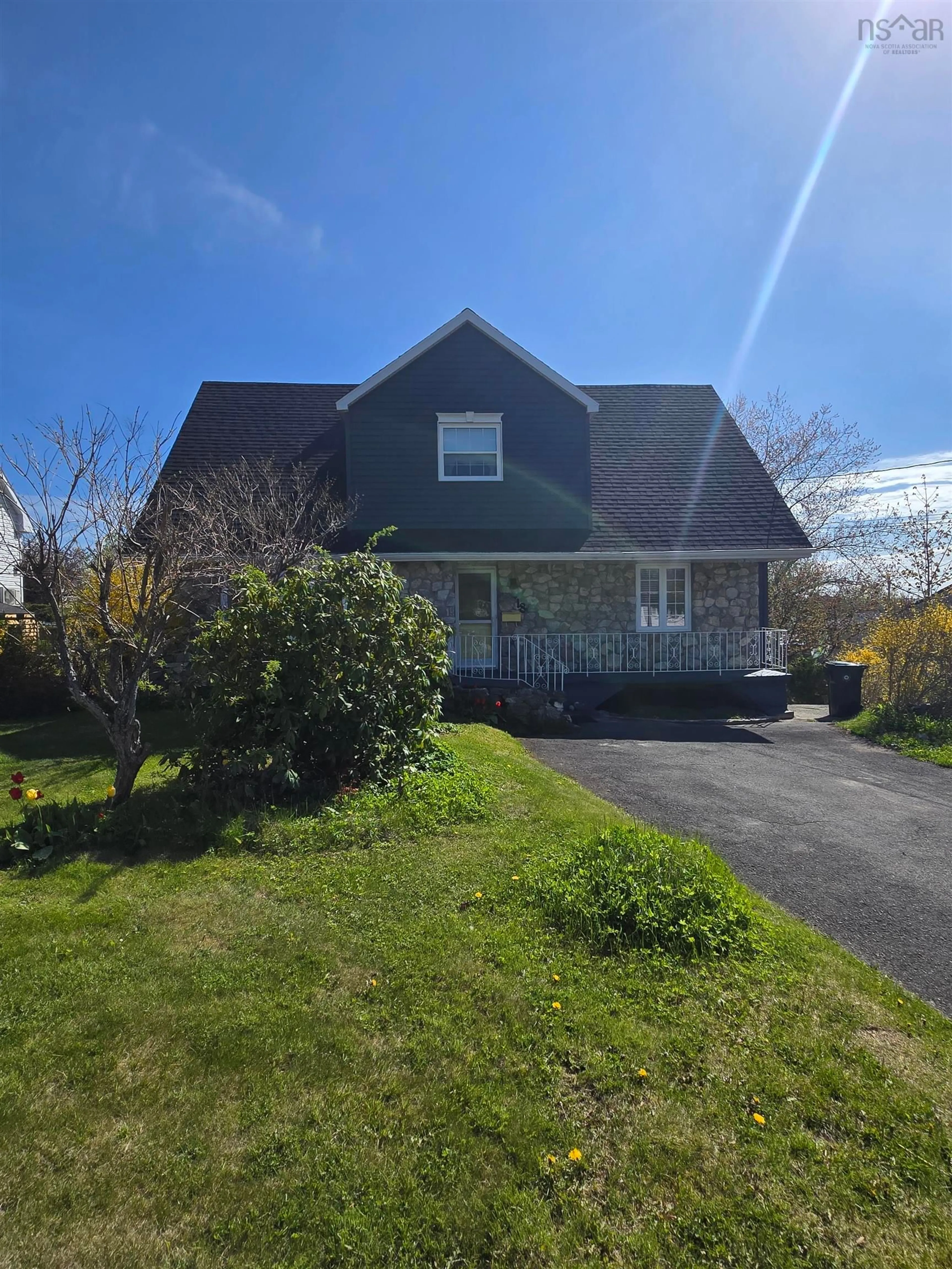 A pic from outside/outdoor area/front of a property/back of a property/a pic from drone, street for 18 Dalhousie Dr, Sydney Nova Scotia B1P 3Y2