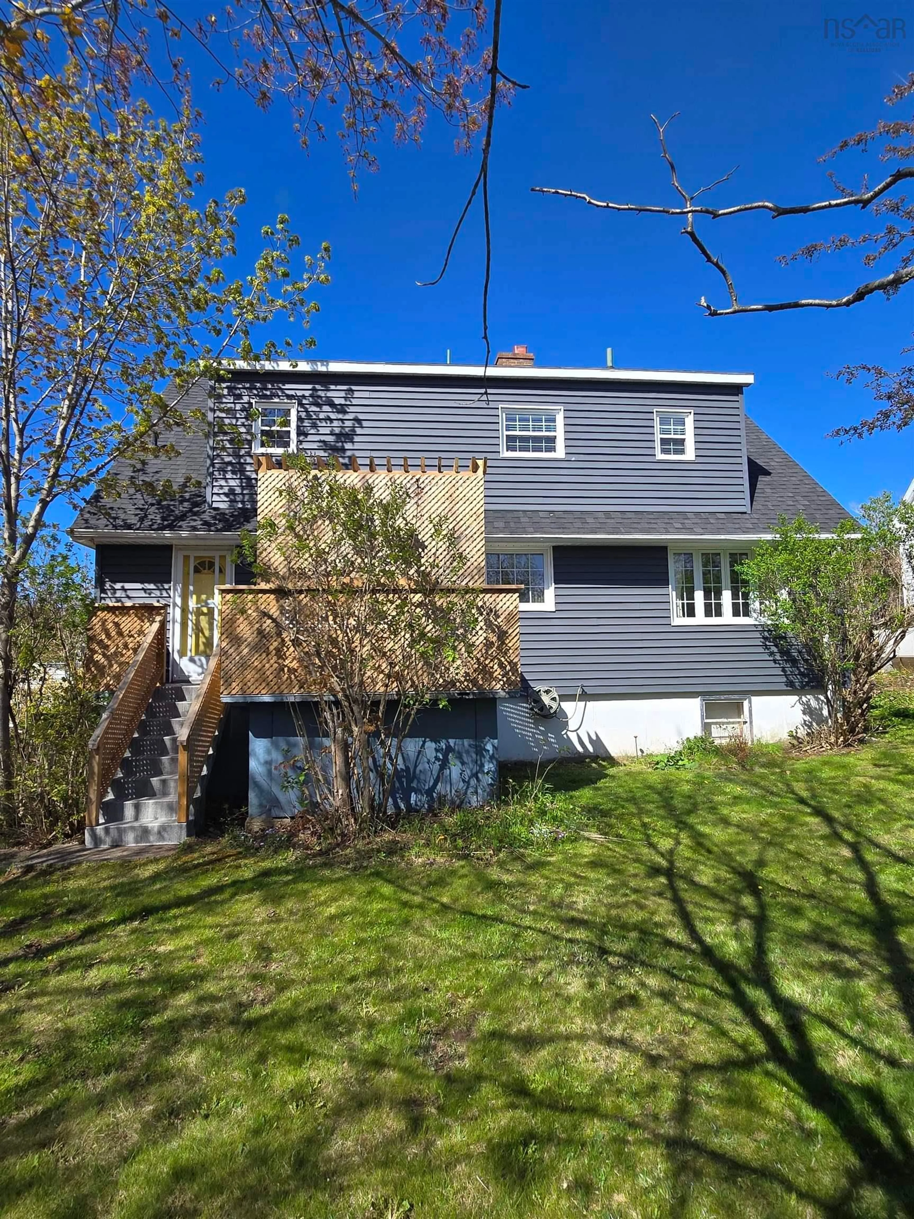 Home with vinyl exterior material, street for 18 Dalhousie Dr, Sydney Nova Scotia B1P 3Y2