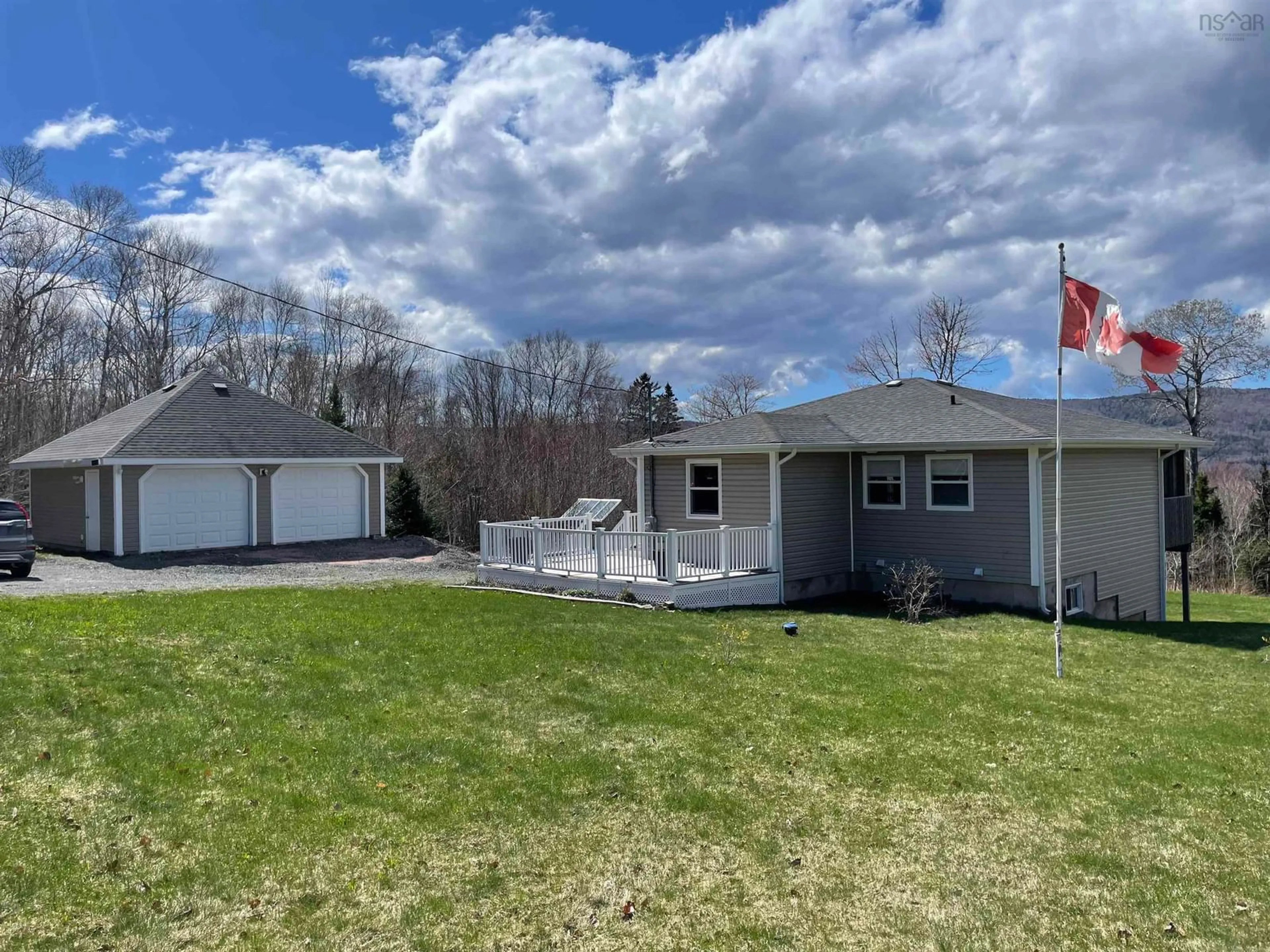 A pic from outside/outdoor area/front of a property/back of a property/a pic from drone, unknown for 11599 Kempt Head Rd, Boularderie Centre Nova Scotia B1X 1K6