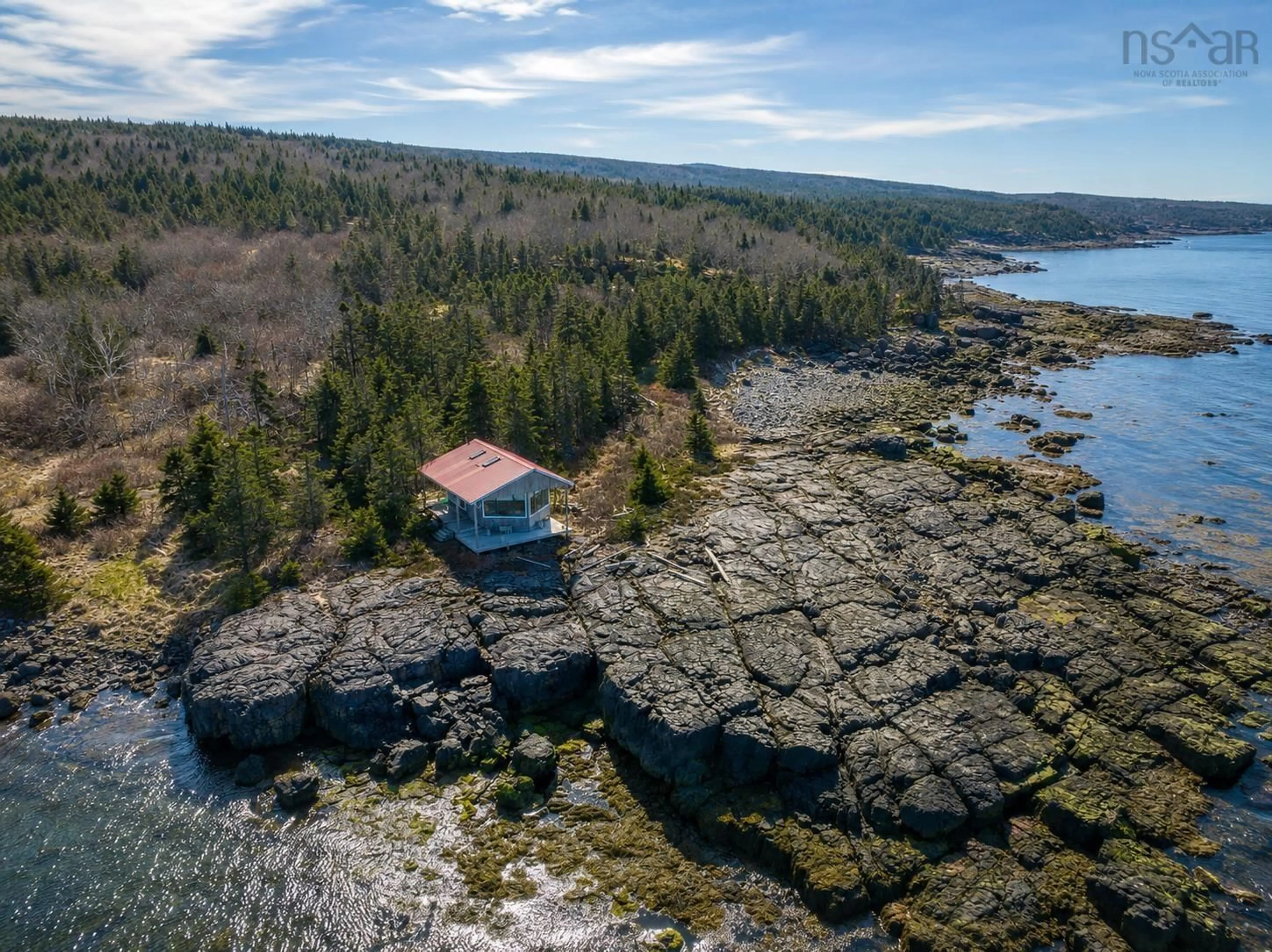 A pic from outside/outdoor area/front of a property/back of a property/a pic from drone, water/lake/river/ocean view for 161 Culloden Wharf Branch, Culloden Nova Scotia B0V 1A0