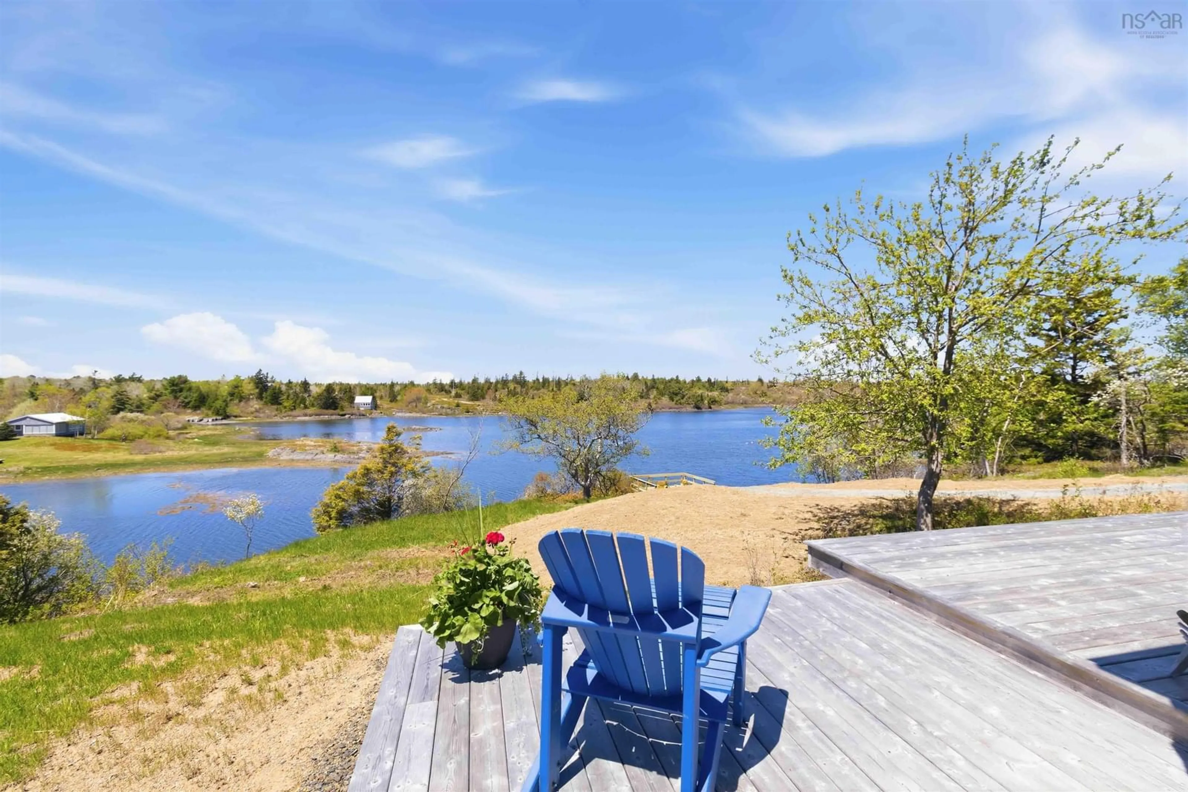 Patio, water/lake/river/ocean view for 317 Stonehurst Rd, Stonehurst North Nova Scotia B0J 2C0