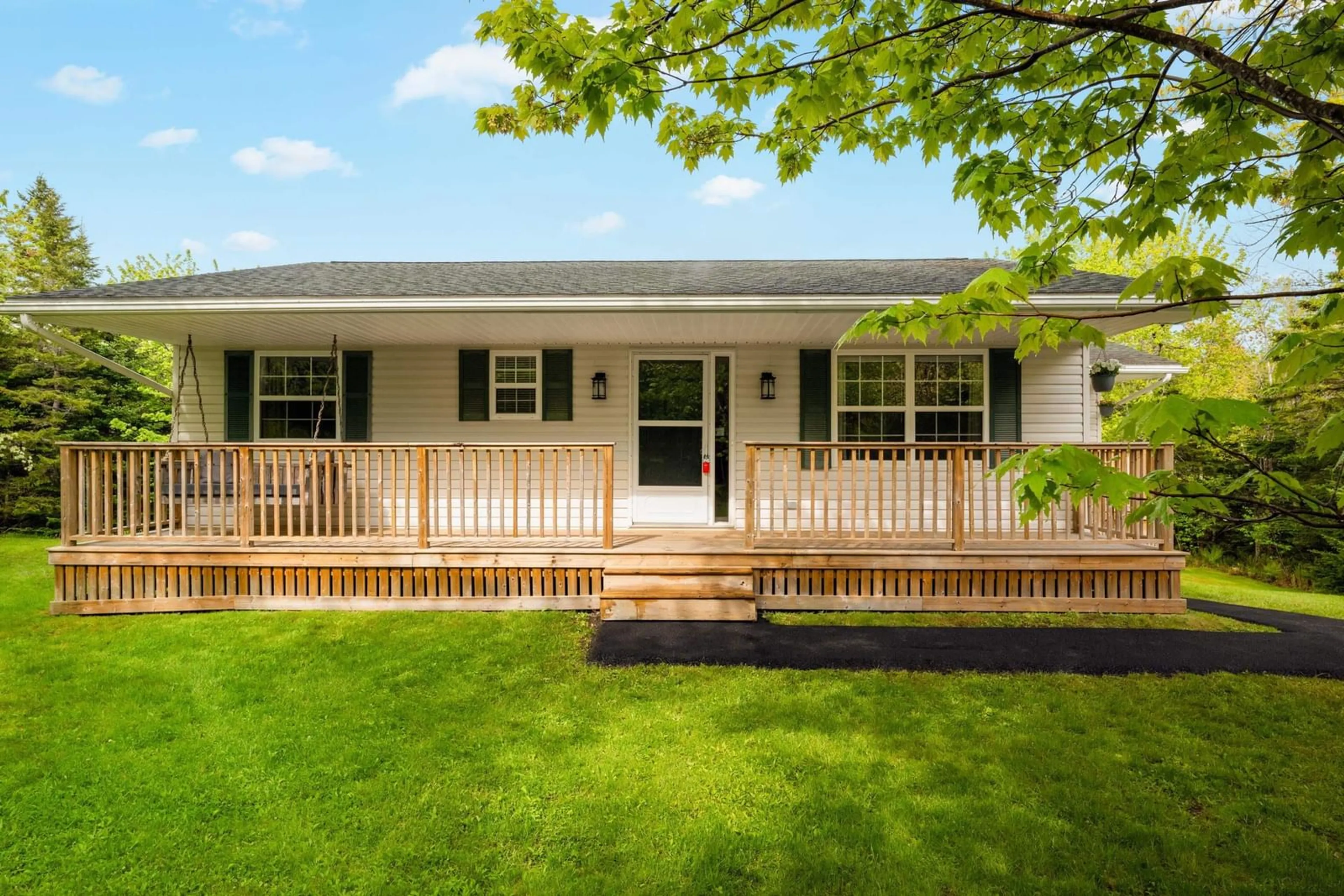 Home with vinyl exterior material, street for 21 Shepherds Lane, Lawrencetown Nova Scotia B2Z 1E6