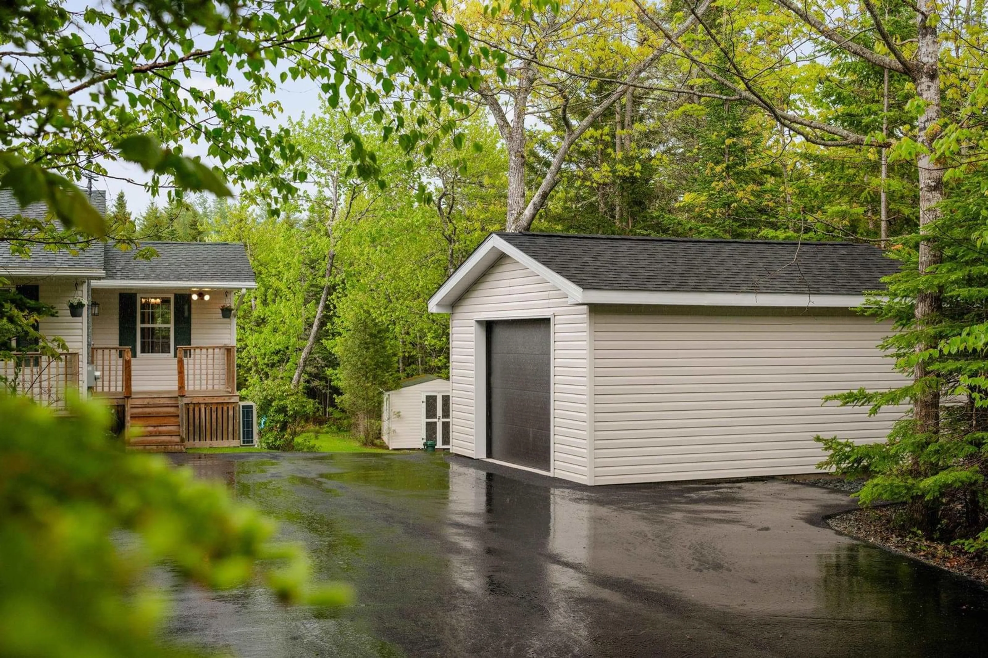 Indoor garage for 21 Shepherds Lane, Lawrencetown Nova Scotia B2Z 1E6