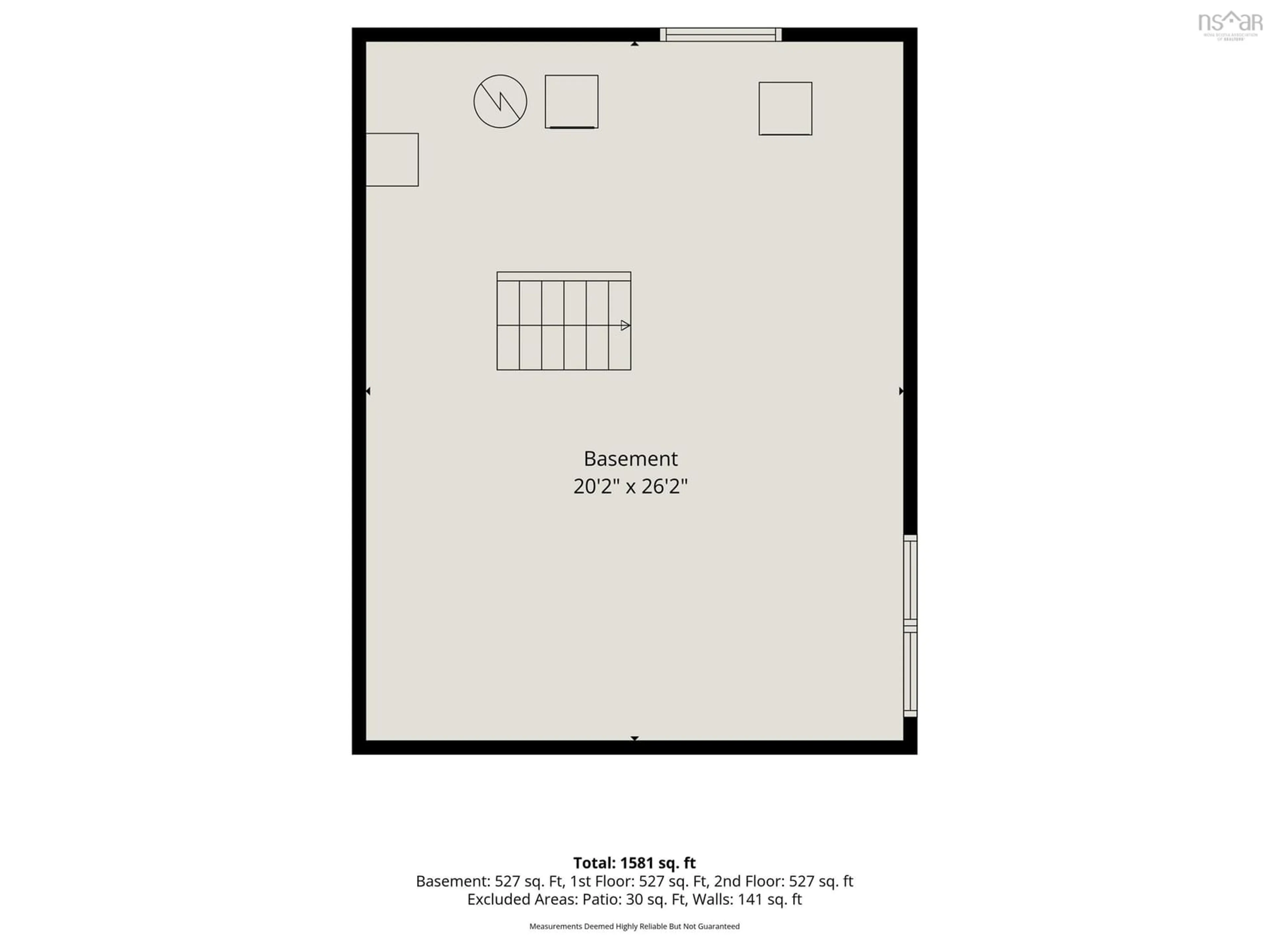Floor plan for 19 Piper St, Dartmouth Nova Scotia B2W 1Z5
