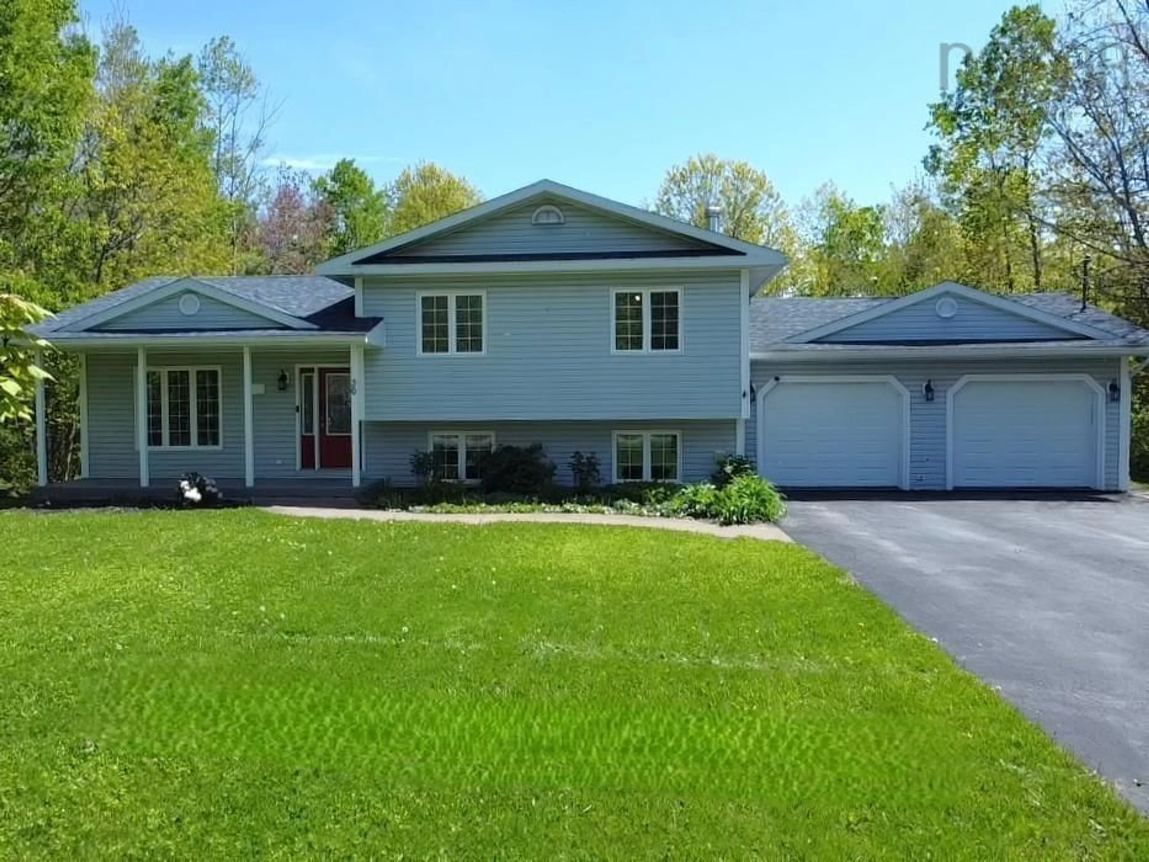 Home with vinyl exterior material, street for 30 Westview Dr Dr, Mount William Nova Scotia B2H 5C6
