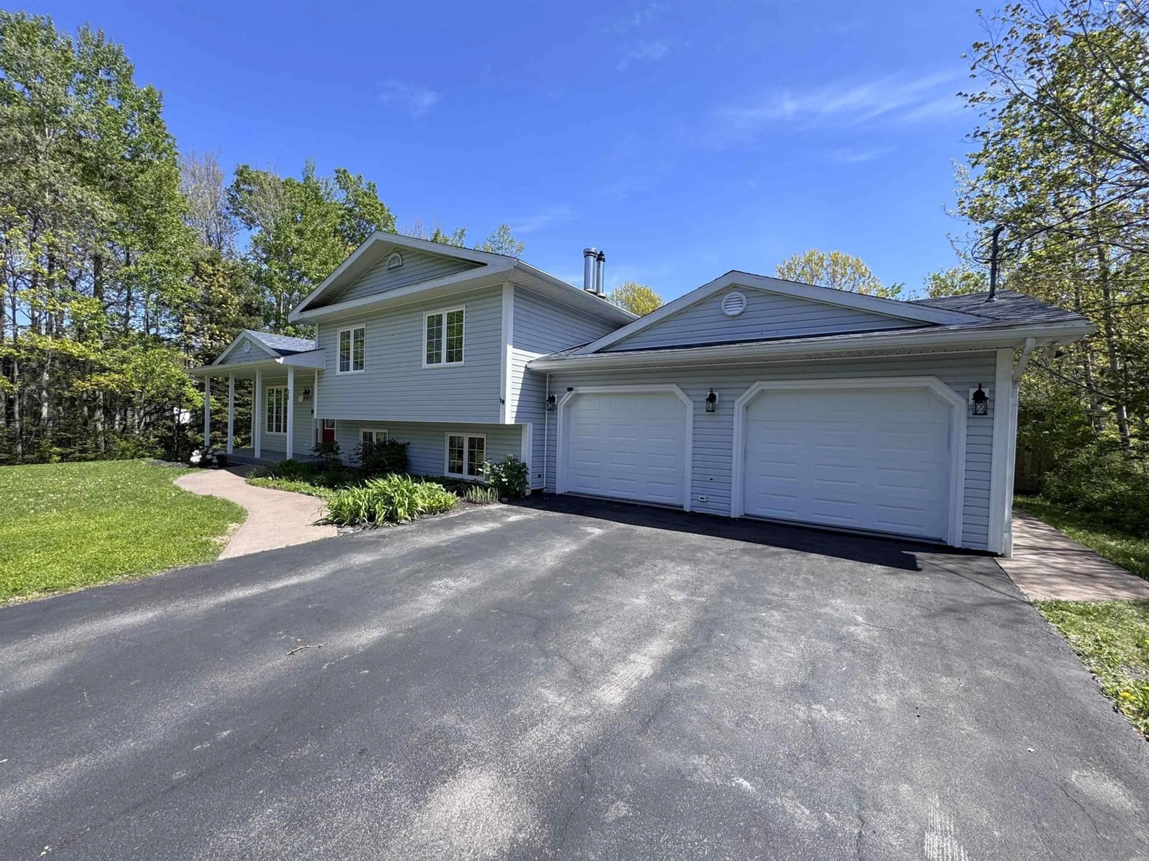 A pic from outside/outdoor area/front of a property/back of a property/a pic from drone, street for 30 Westview Dr Dr, Mount William Nova Scotia B2H 5C6
