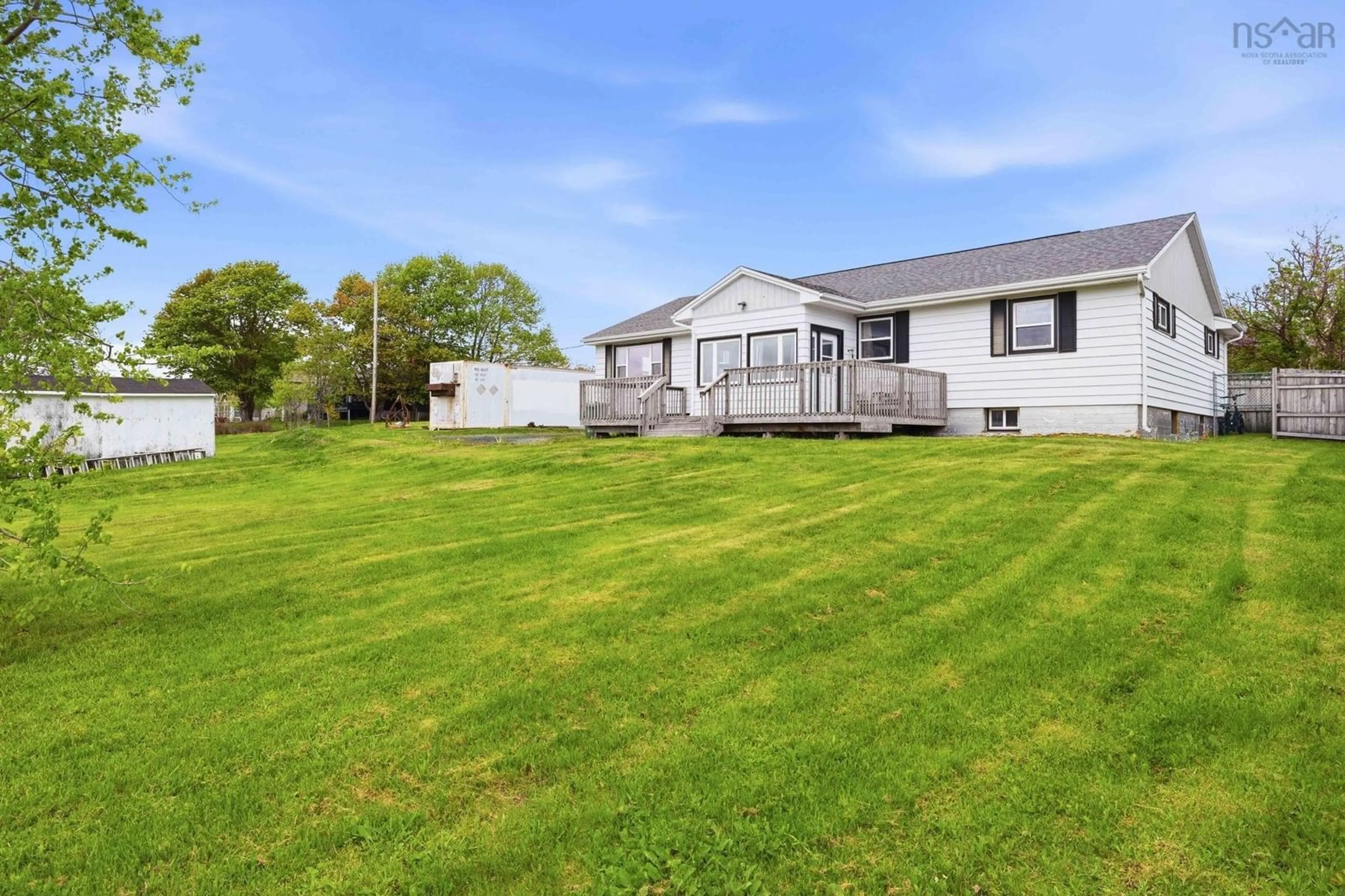 A pic from outside/outdoor area/front of a property/back of a property/a pic from drone, water/lake/river/ocean view for 16 Twin Lane, Eastern Passage Nova Scotia B3G 1M5