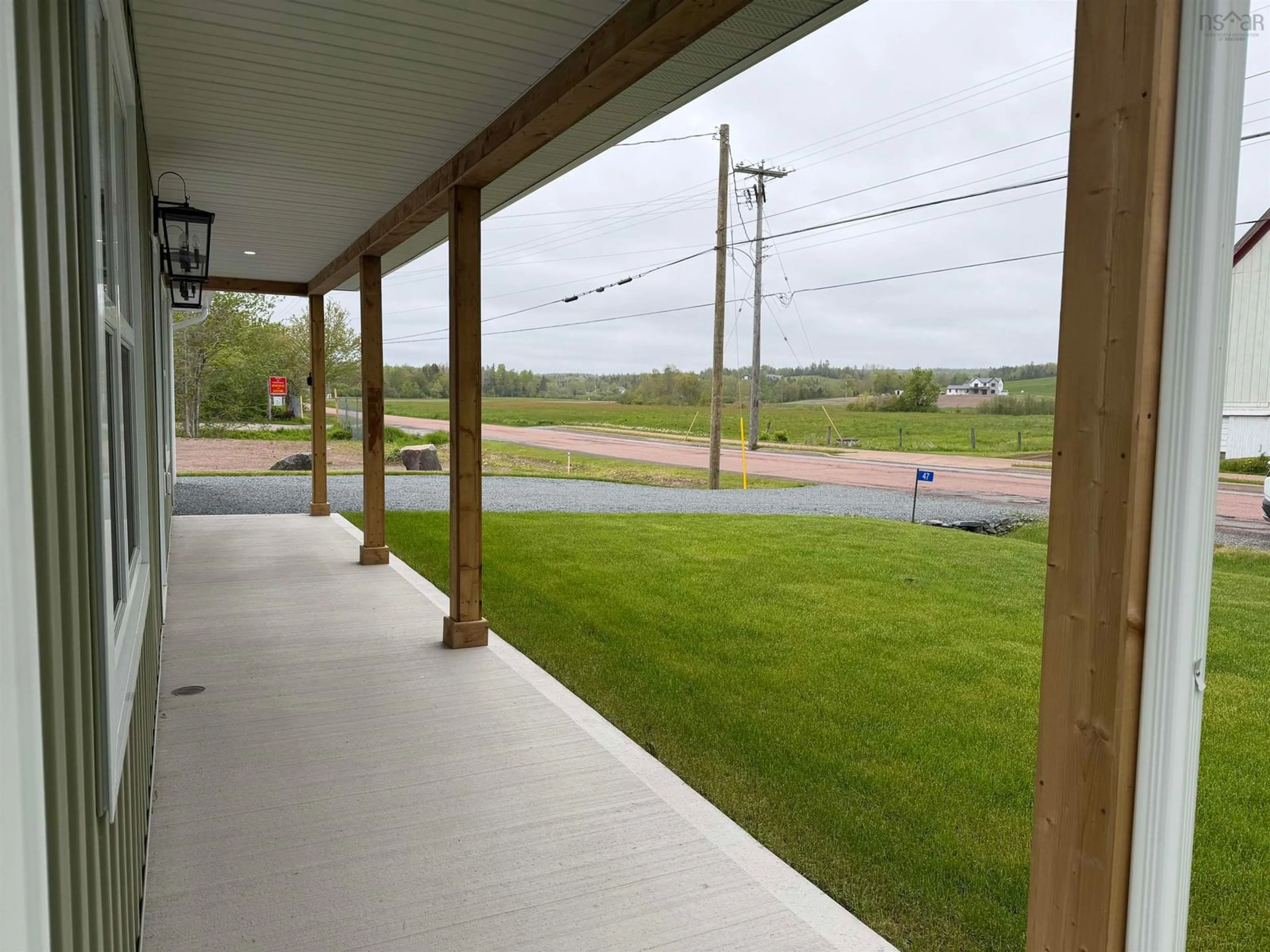 Patio, water/lake/river/ocean view for 47 Carter Rd, Brookfield Nova Scotia B0N 1C0