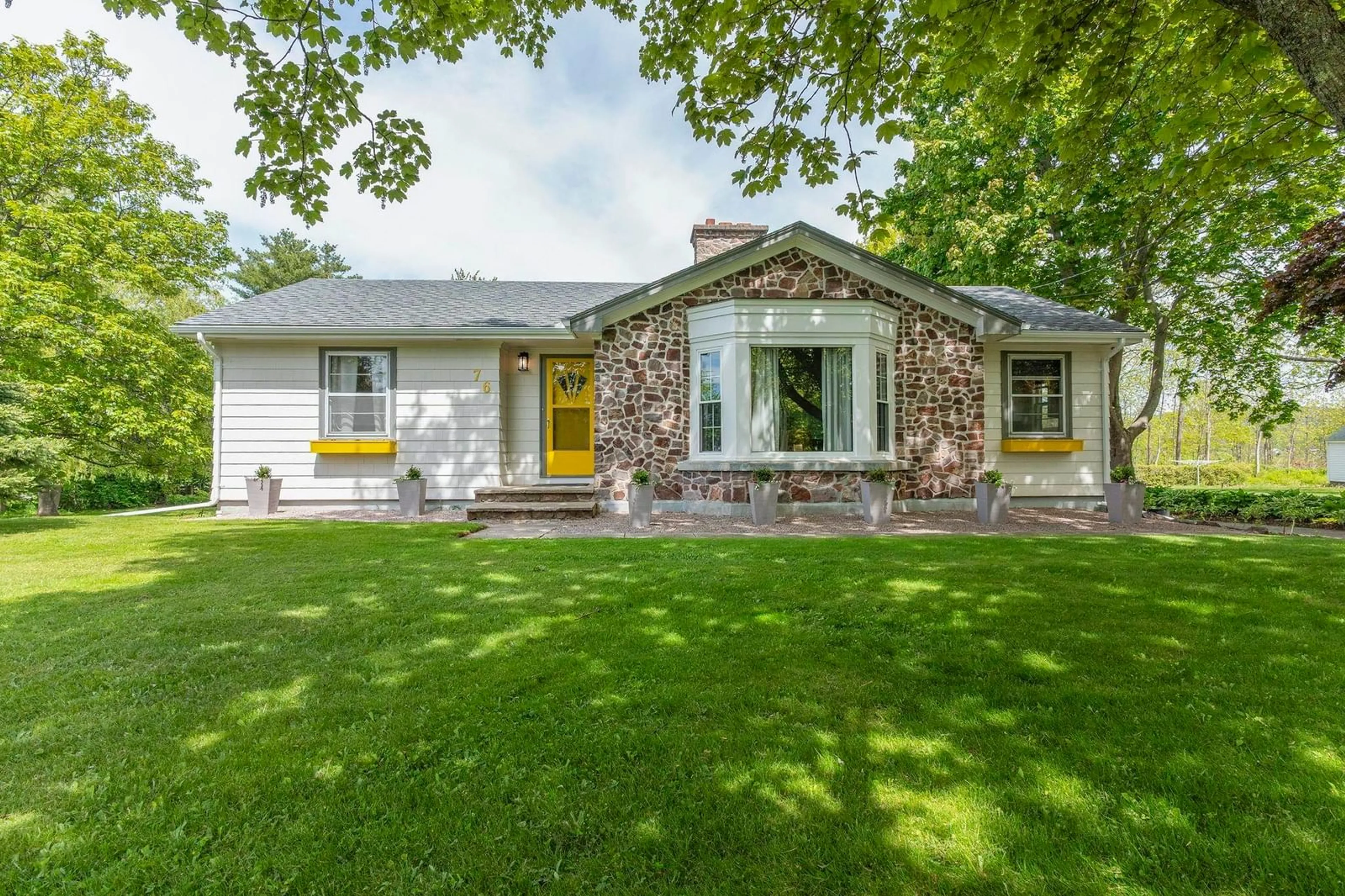 Home with brick exterior material, street for 76 South St, Carleton Corner Nova Scotia B0S 1C0