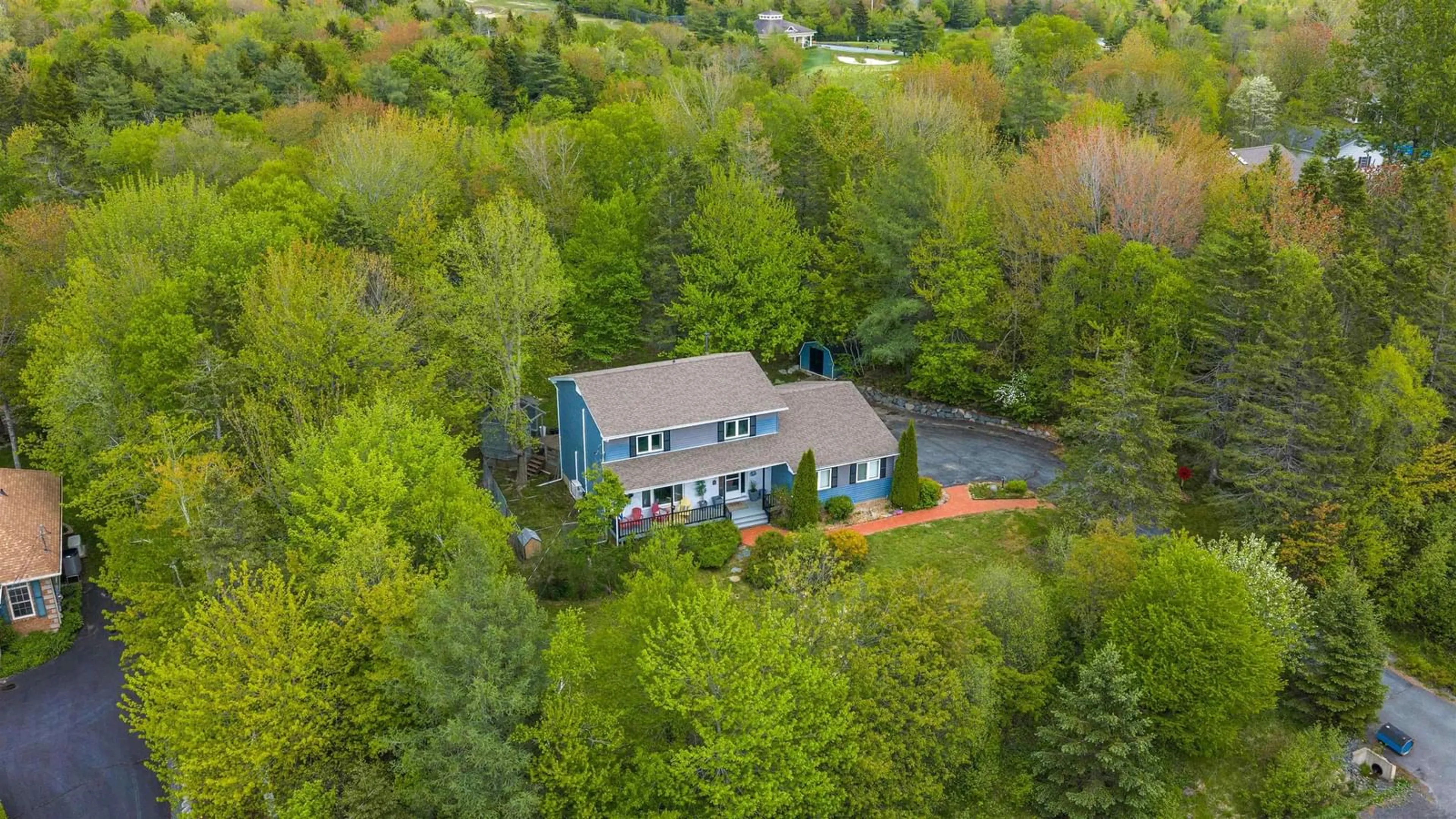 A pic from outside/outdoor area/front of a property/back of a property/a pic from drone, unknown for 65 Lakehill Dr, Lake Loon Nova Scotia B2W 6C8