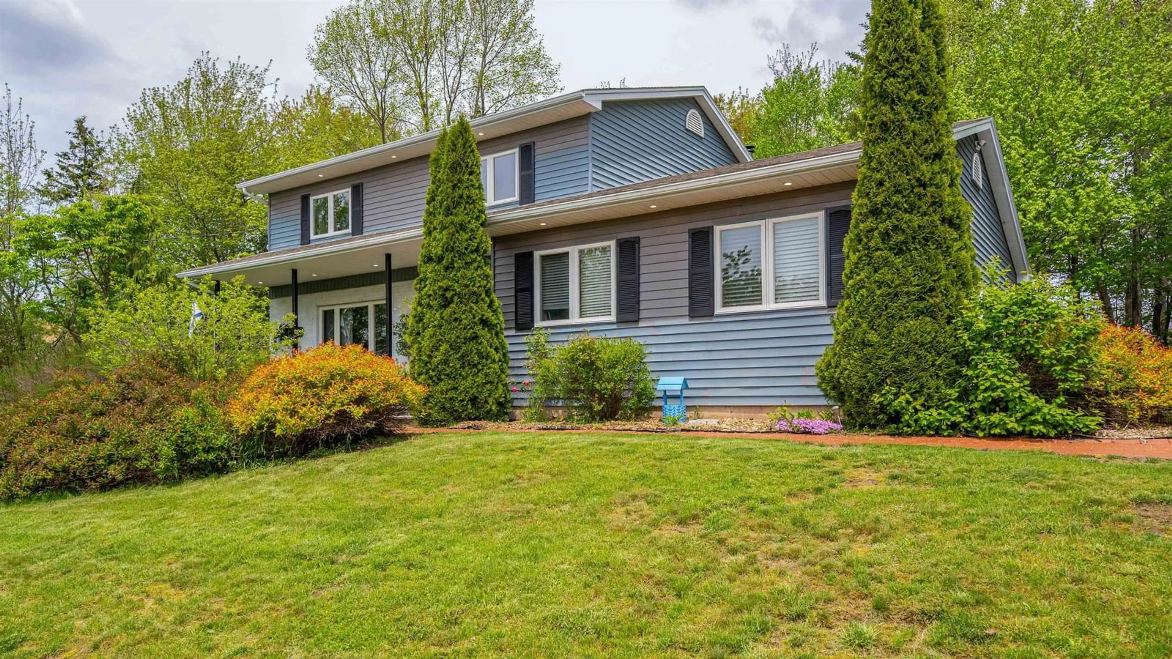 Home with vinyl exterior material, street for 65 Lakehill Dr, Lake Loon Nova Scotia B2W 6C8