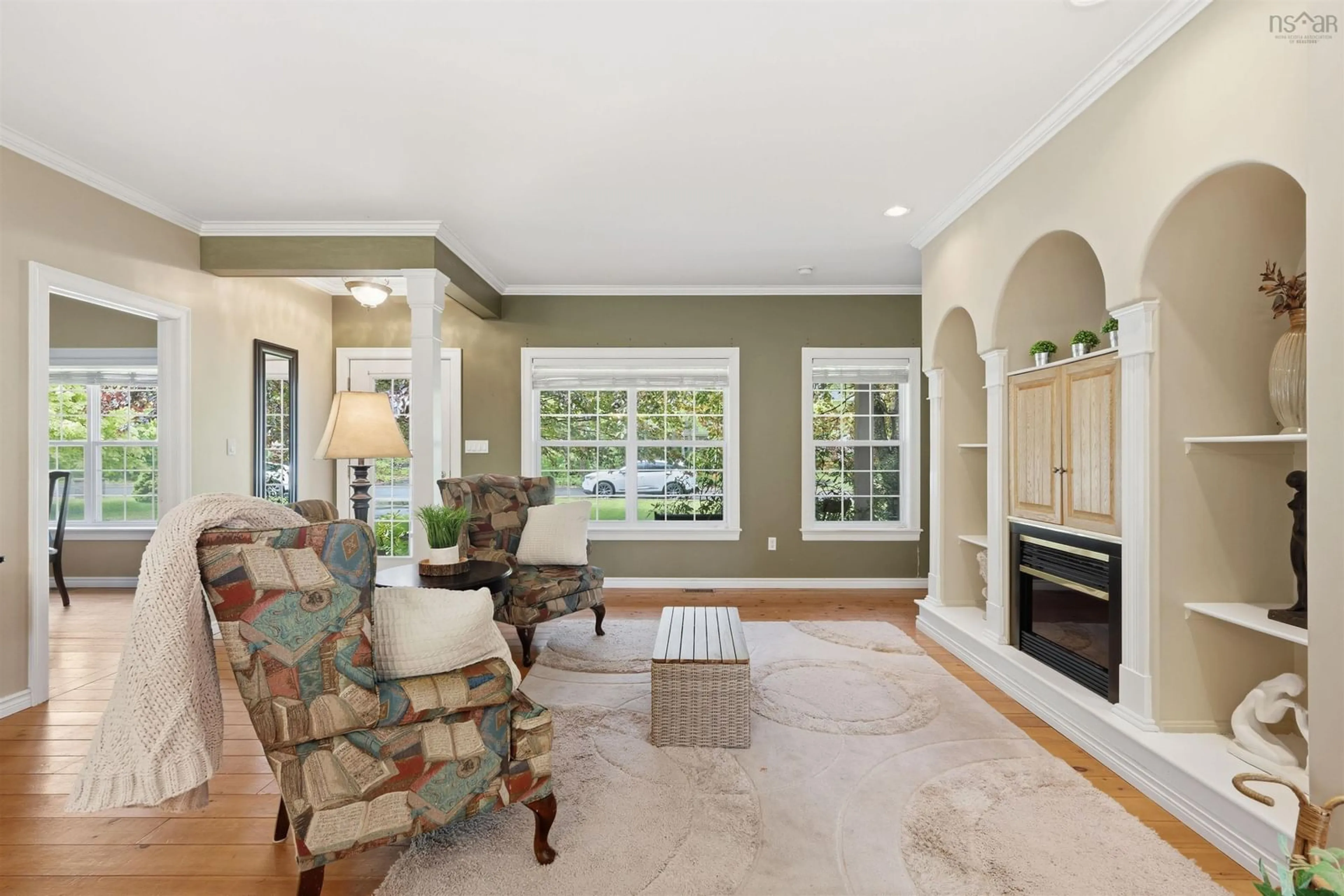 Living room with furniture, ceramic/tile floor for 31 Anderson Boulevard, Kentville Nova Scotia B4N 5H2