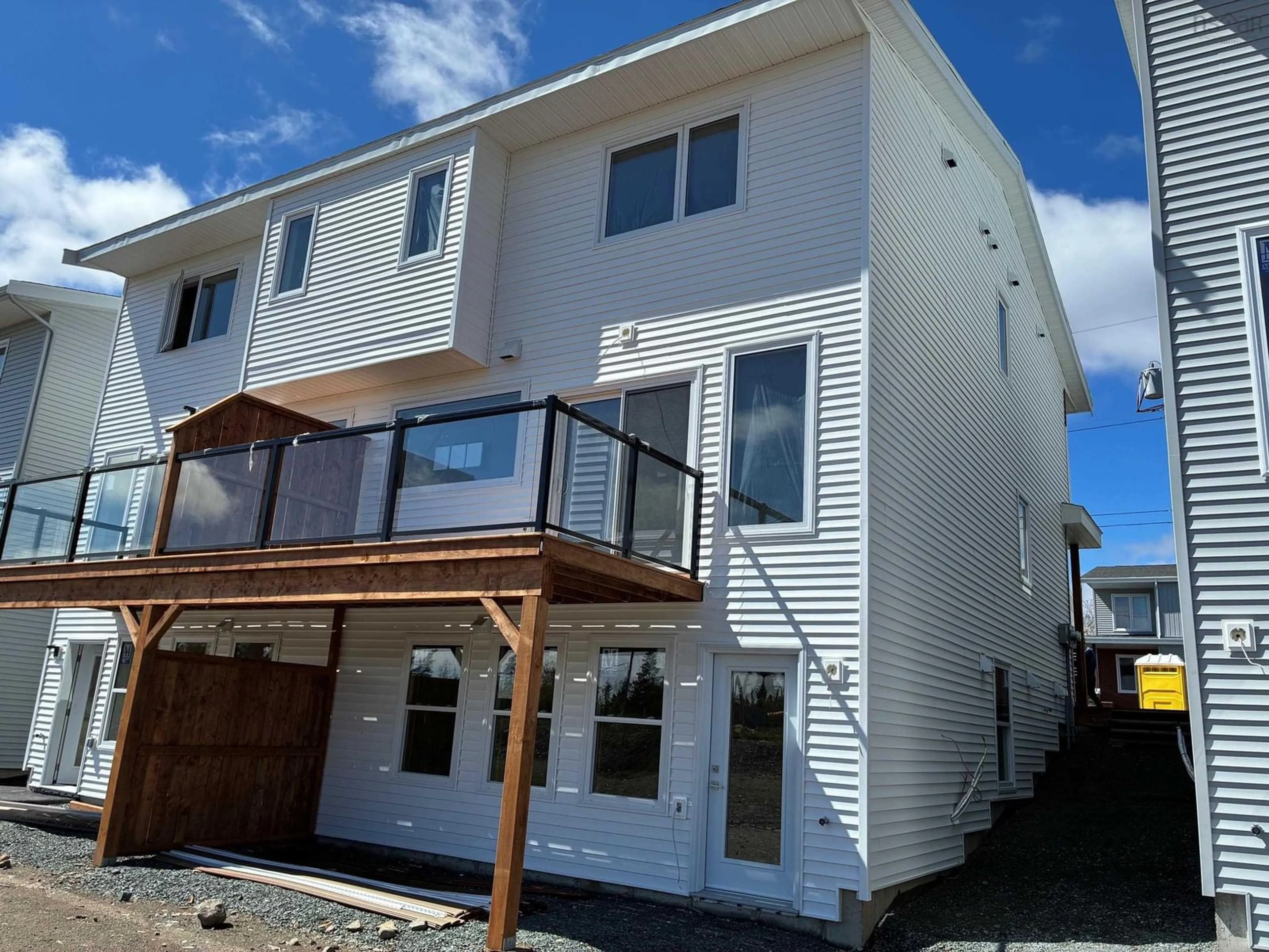 Home with vinyl exterior material, street for 34 Berm St, Spryfield Nova Scotia B3R 0H2