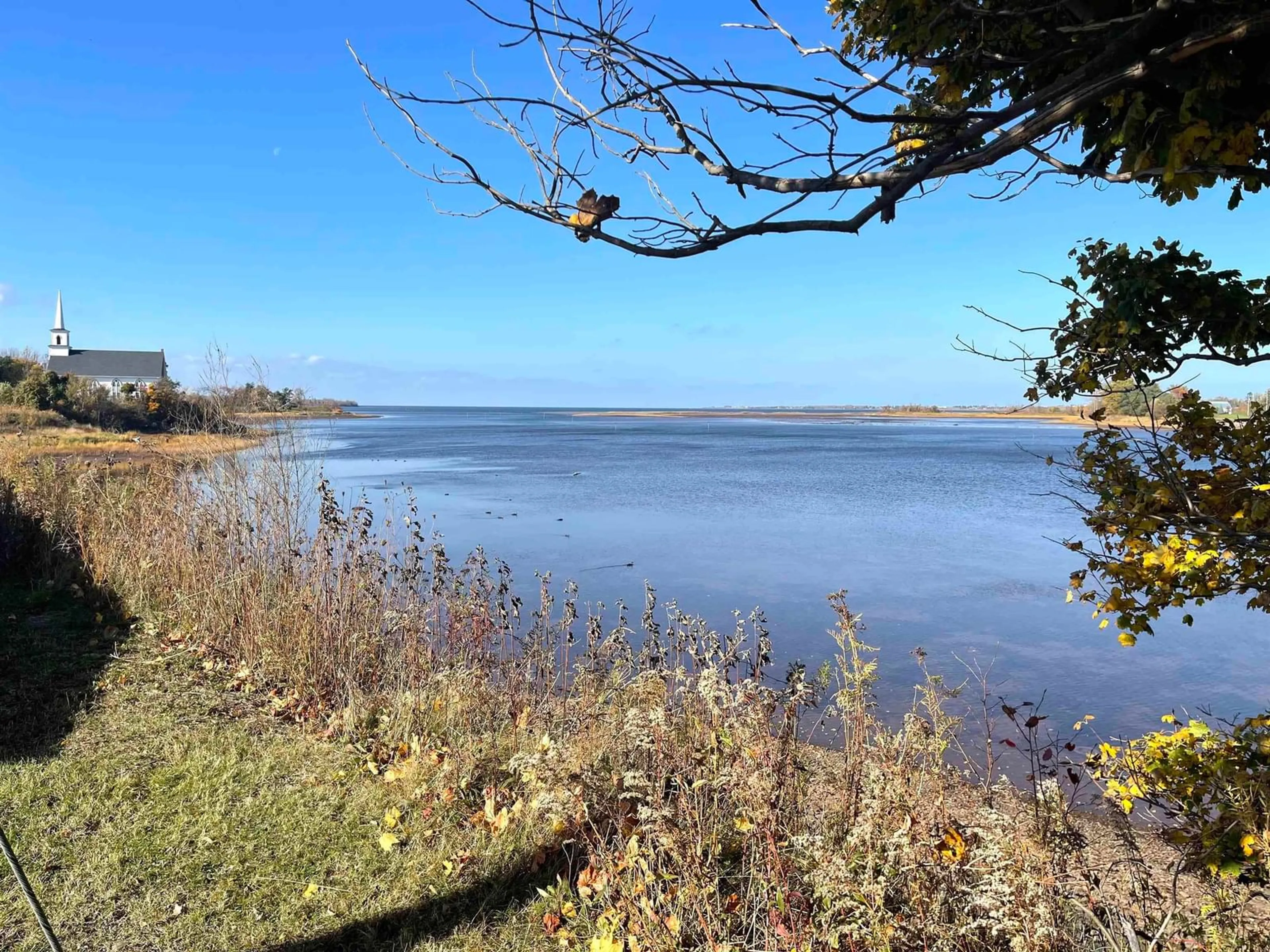 A pic from outside/outdoor area/front of a property/back of a property/a pic from drone, water/lake/river/ocean view for 1729 Highway 6, River John Nova Scotia B0K 1N0