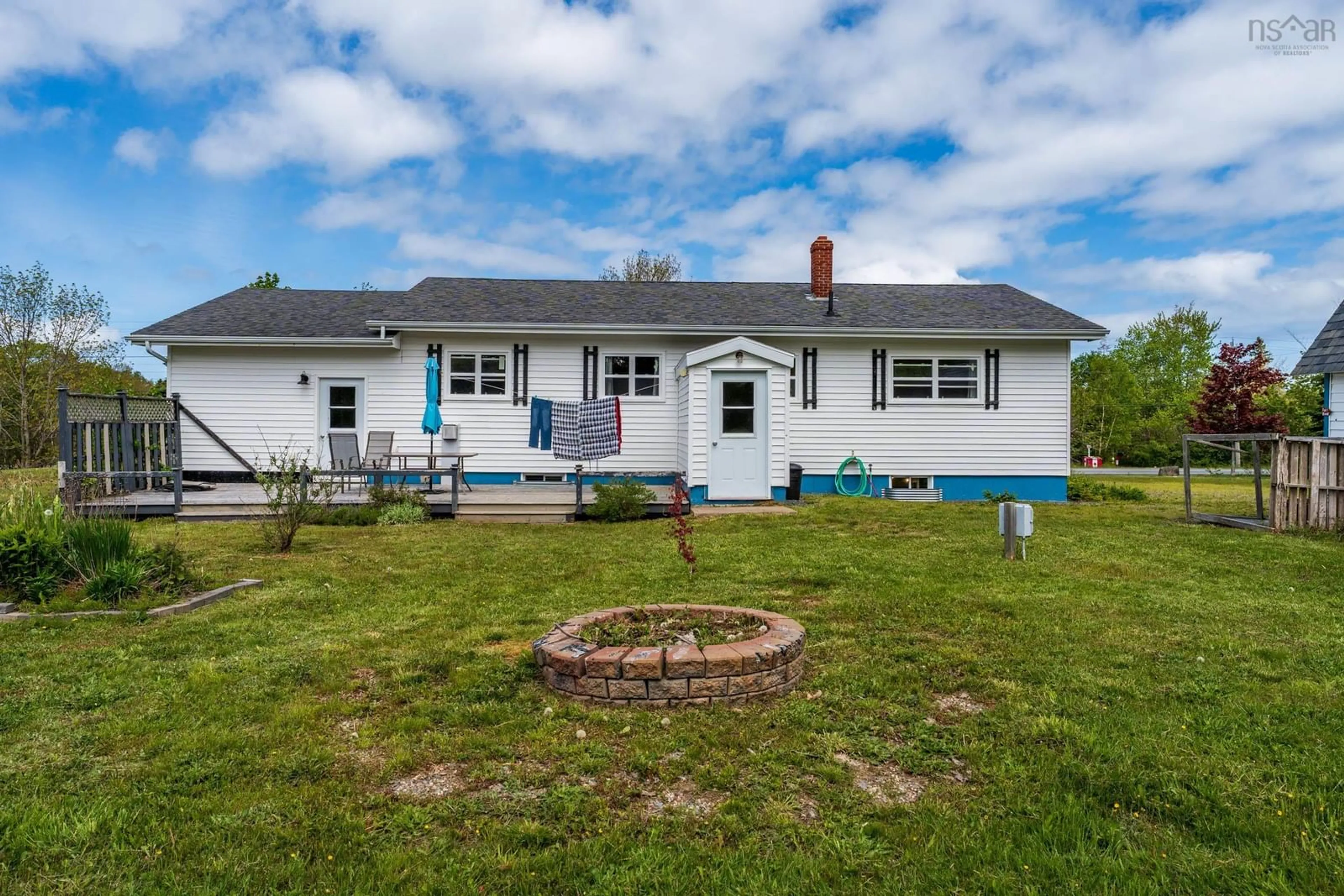 A pic from outside/outdoor area/front of a property/back of a property/a pic from drone, unknown for 7784 Highway 101, Plympton Nova Scotia B0W 2R0