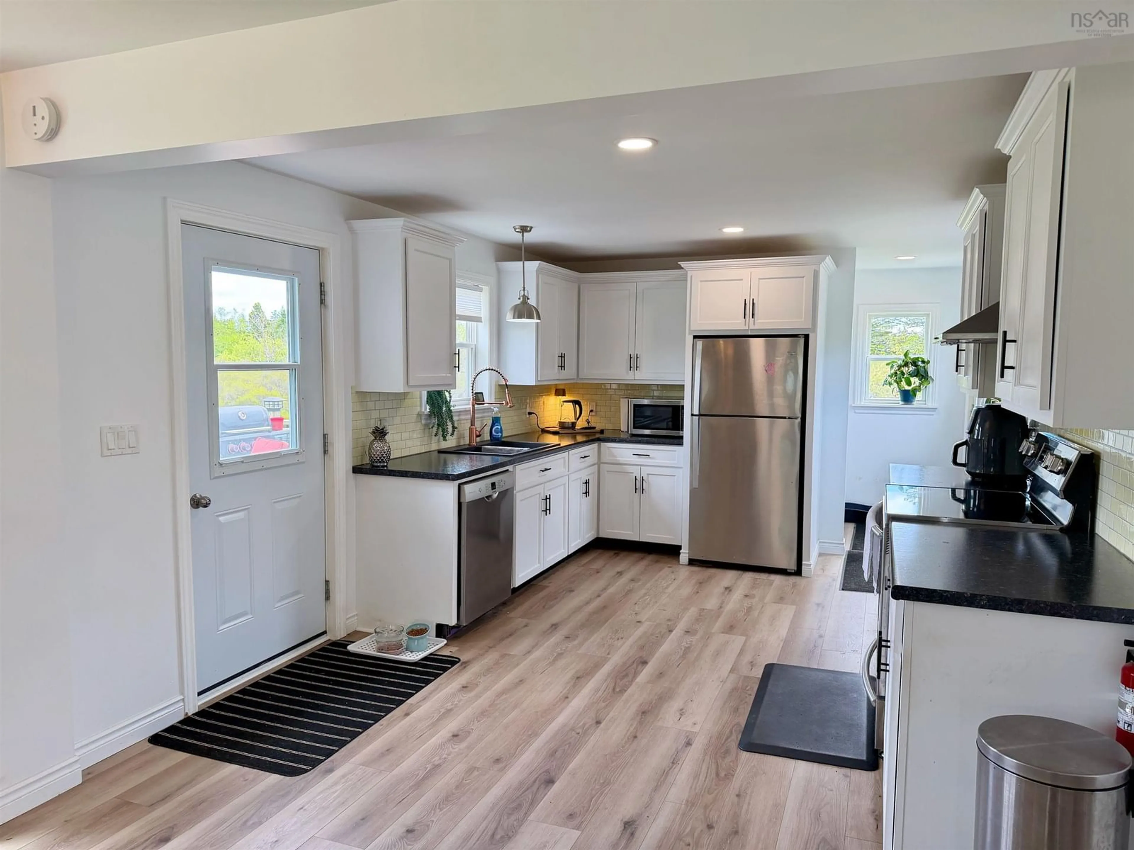 Open concept kitchen, unknown for 20 Jacquard Rd, Lower Wedgeport Nova Scotia B0W 2P0