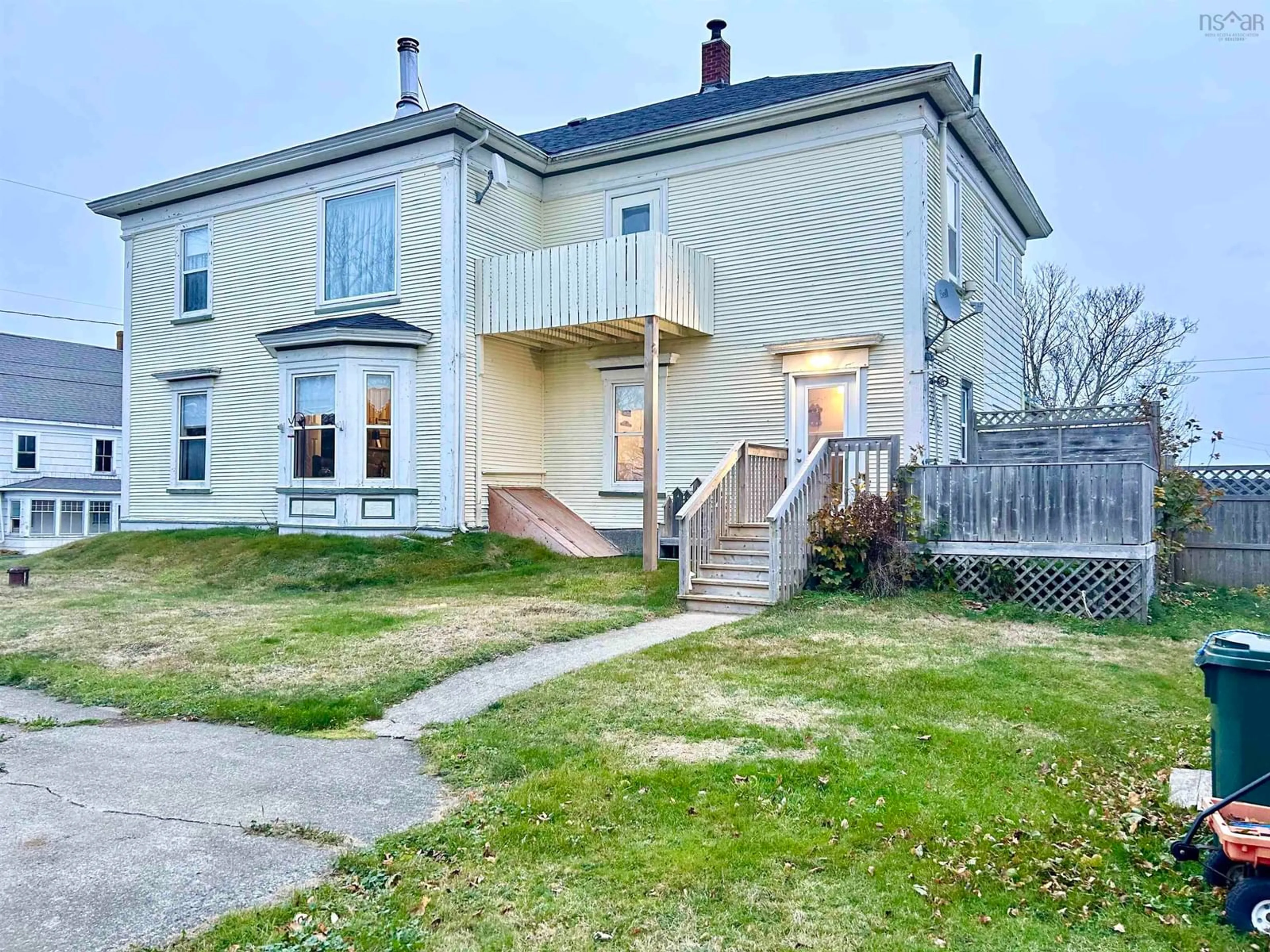 A pic from outside/outdoor area/front of a property/back of a property/a pic from drone, street for 12 Hector St, Port Maitland Nova Scotia B5A 5R8