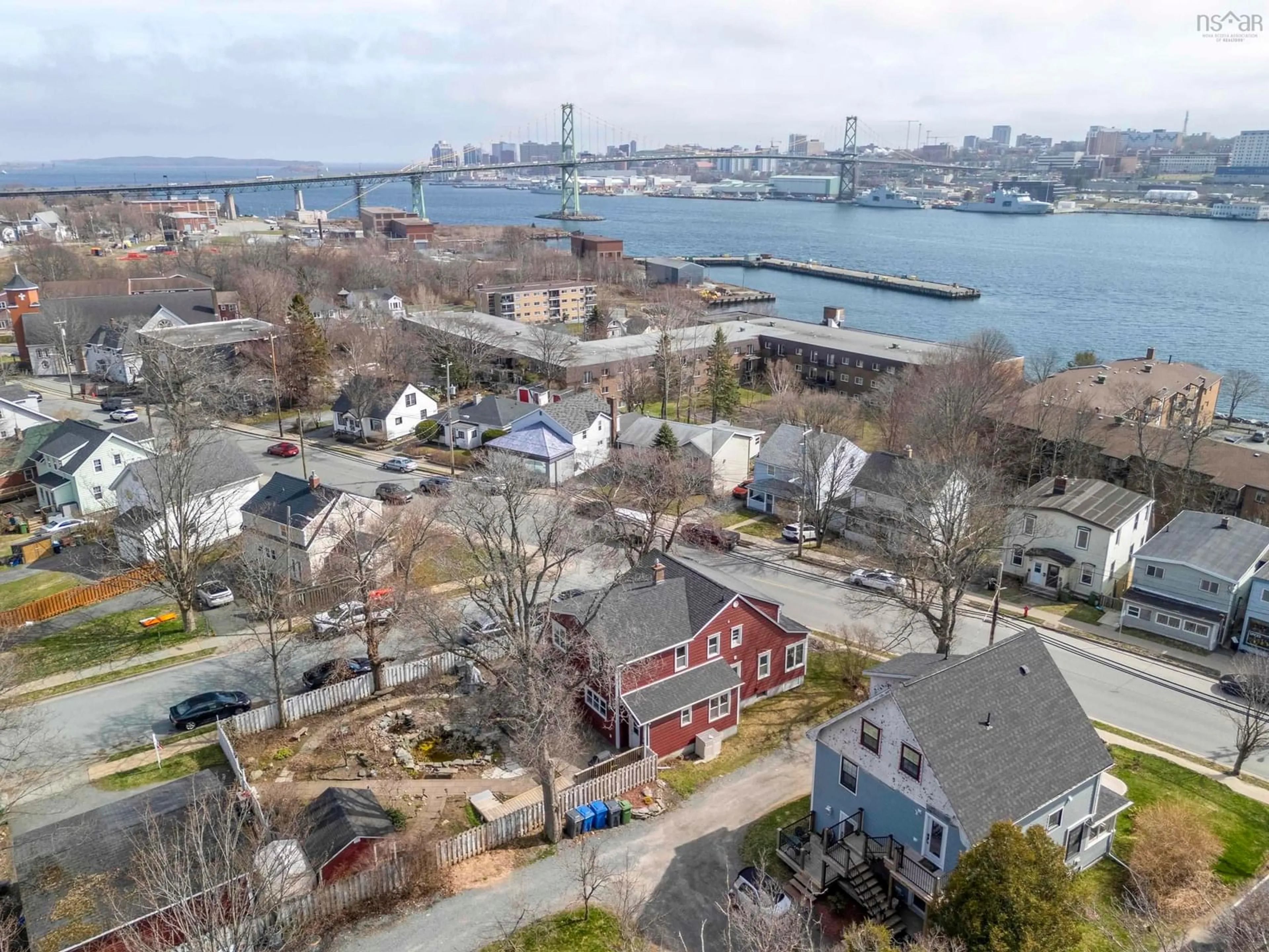 A pic from outside/outdoor area/front of a property/back of a property/a pic from drone, water/lake/river/ocean view for 212 Windmill Rd, Dartmouth Nova Scotia B3A 1G2