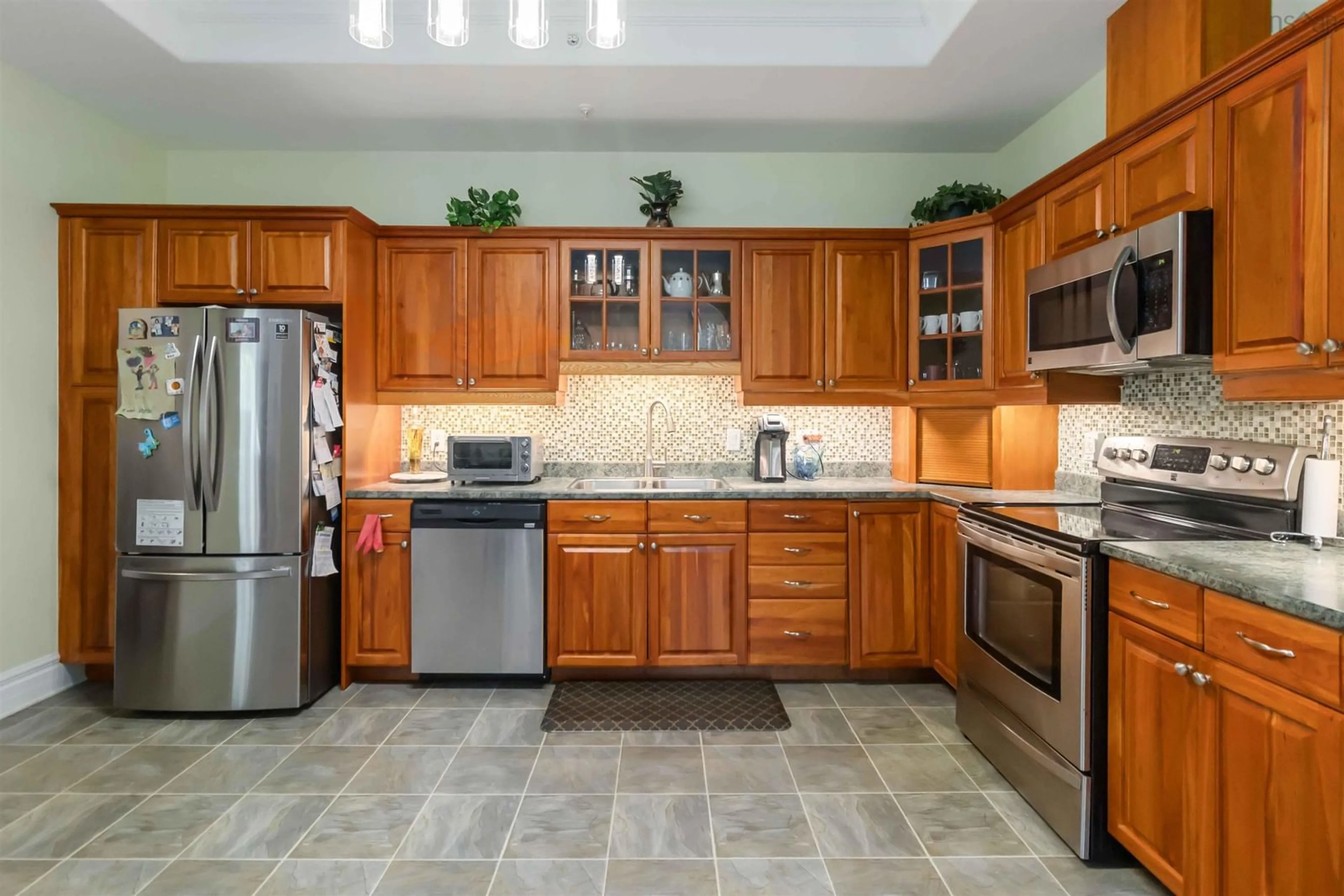 Standard kitchen, ceramic/tile floor for 767 Parkland Dr #413, Halifax Nova Scotia B3S 1T1