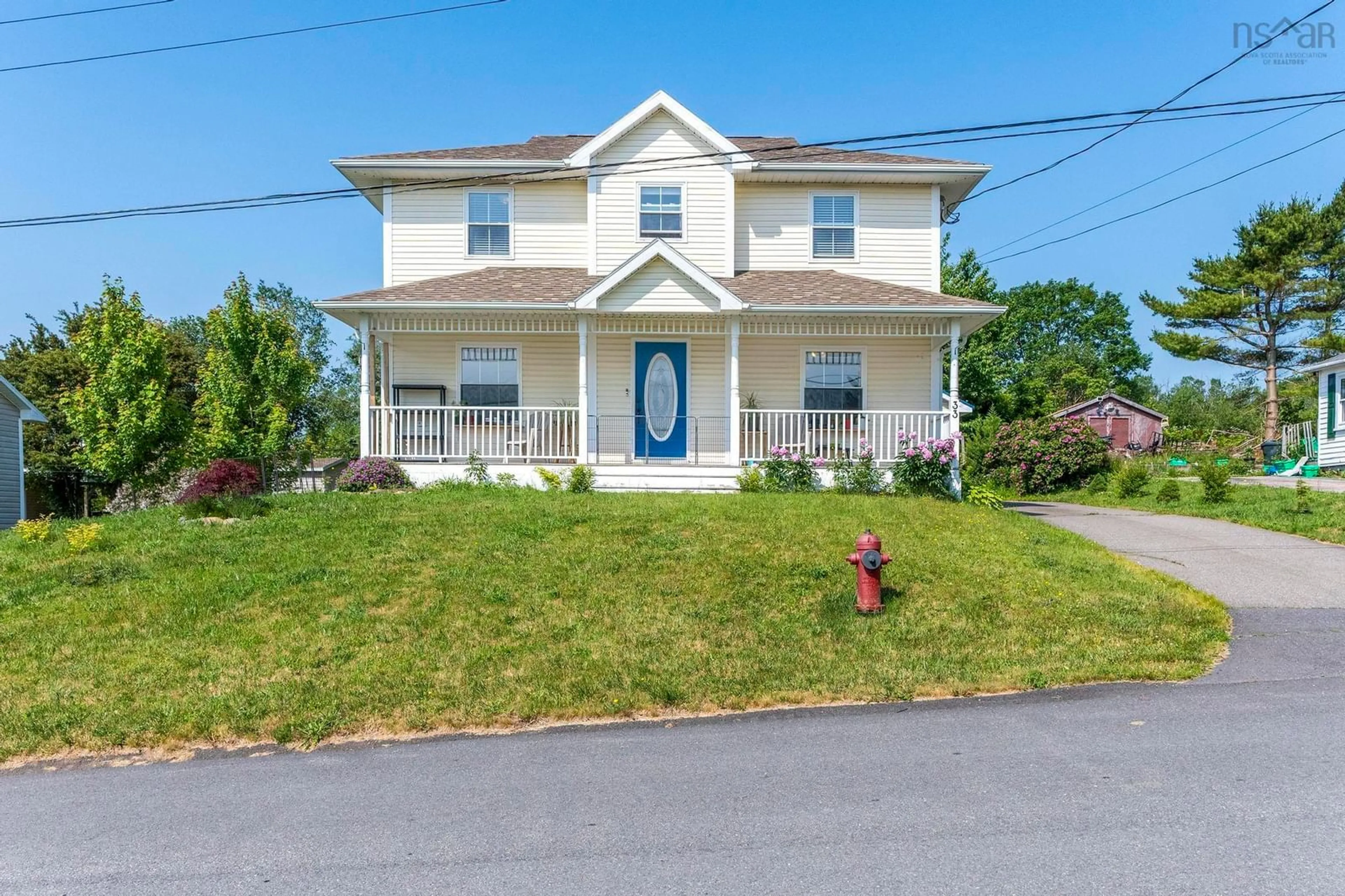 Home with vinyl exterior material, street for 33 West St, Digby Nova Scotia B0V 1A0