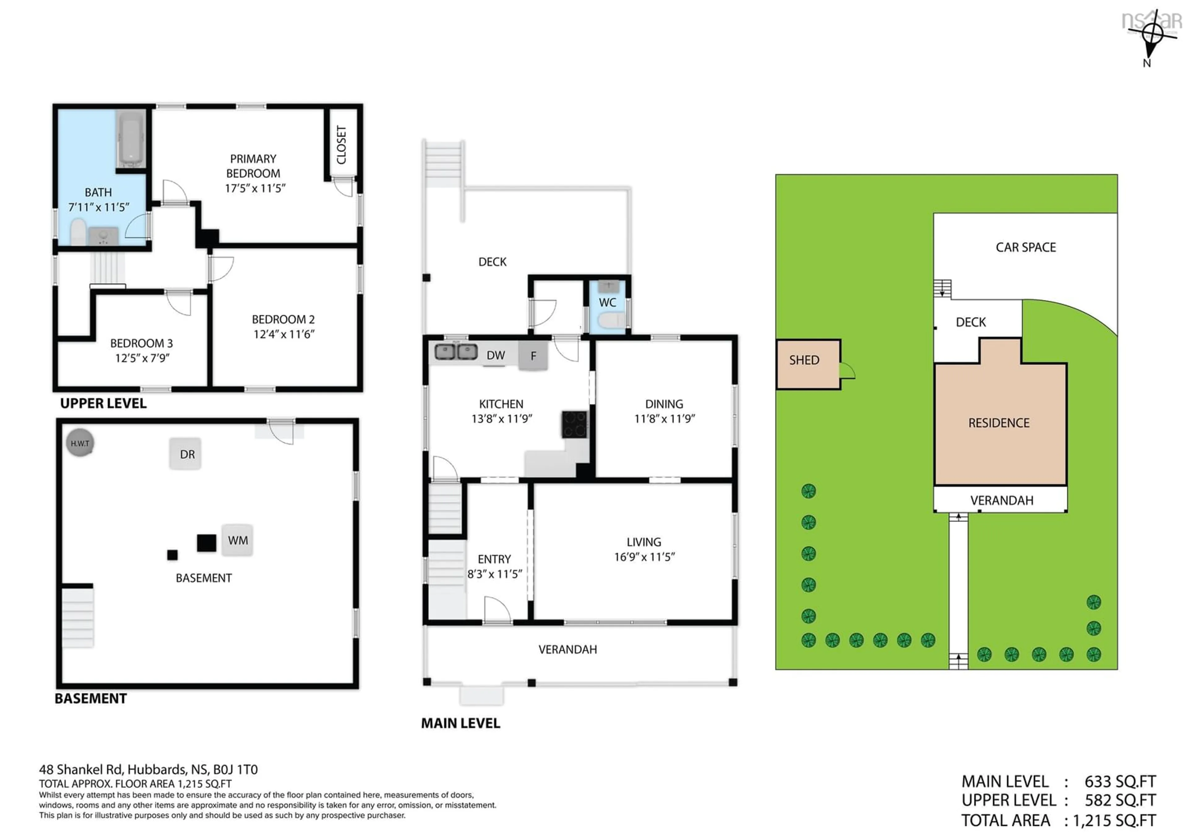 Floor plan for 48 Shankel Rd, Hubbards Nova Scotia B0J 1T0