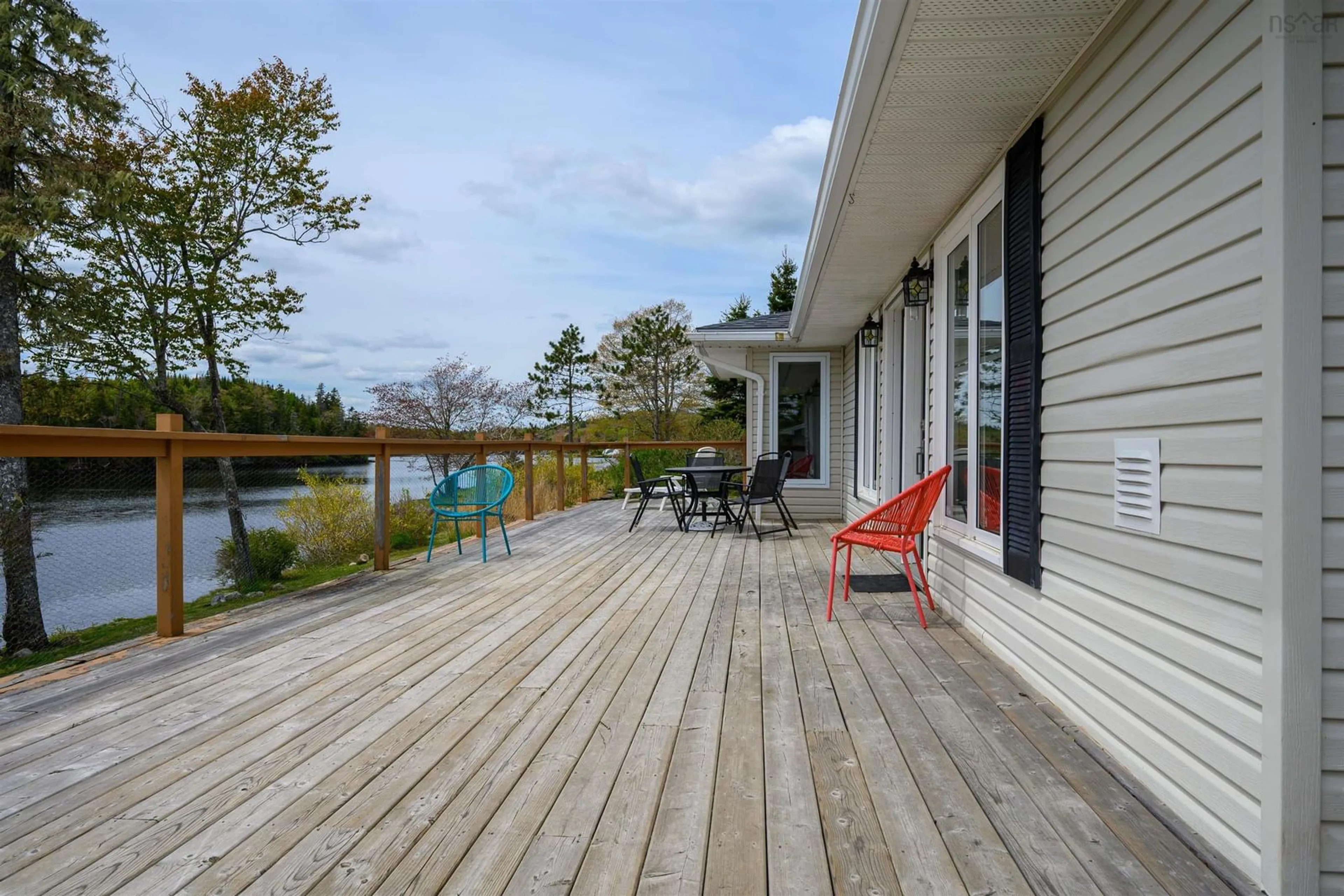 Patio, water/lake/river/ocean view for 8322 7 Hwy, Musquodoboit Harbour Nova Scotia B0J 2L0