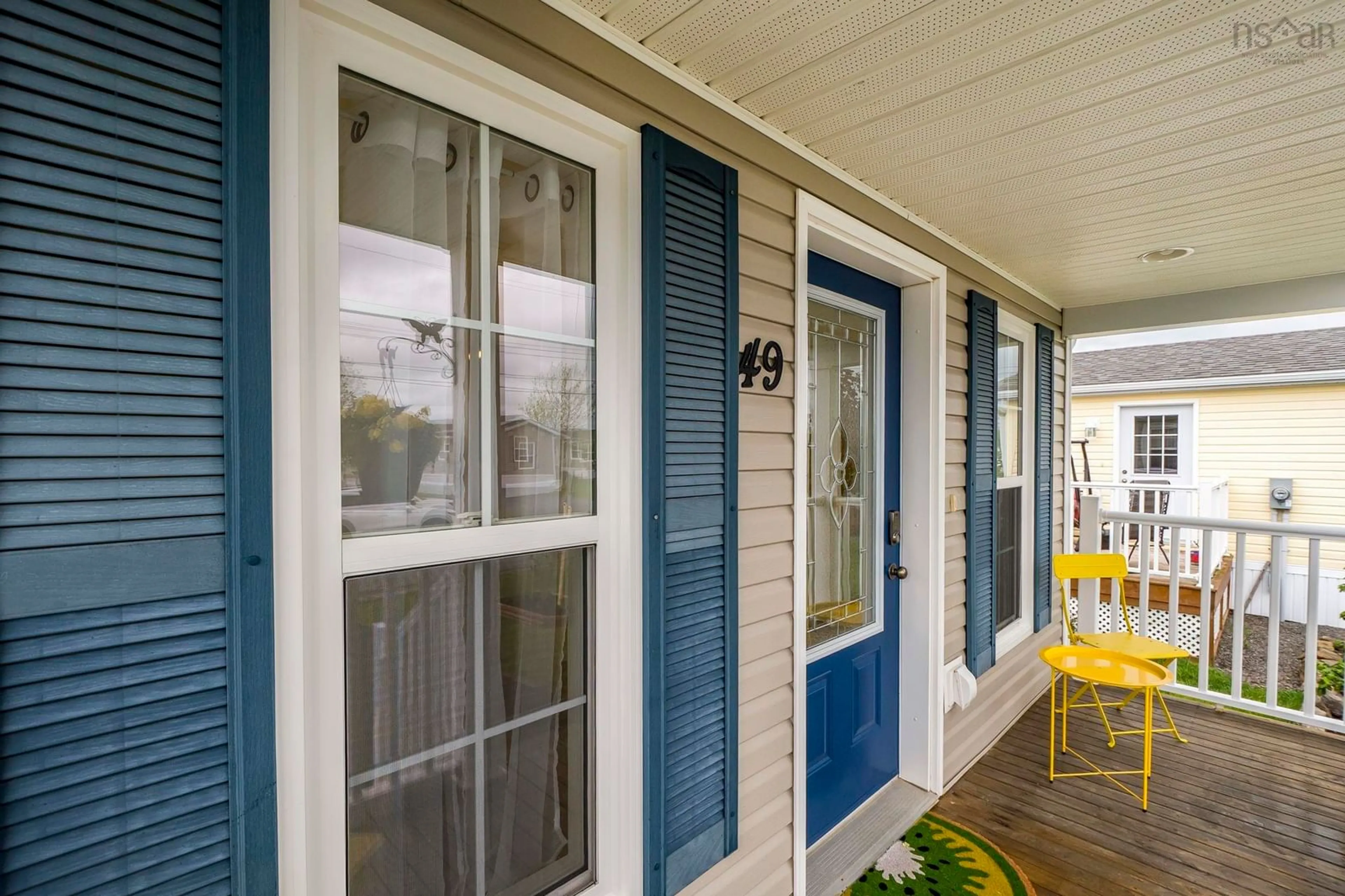 Home with vinyl exterior material, street for 49 Merriweather Cres, Garlands Crossing Nova Scotia B0N 2T0