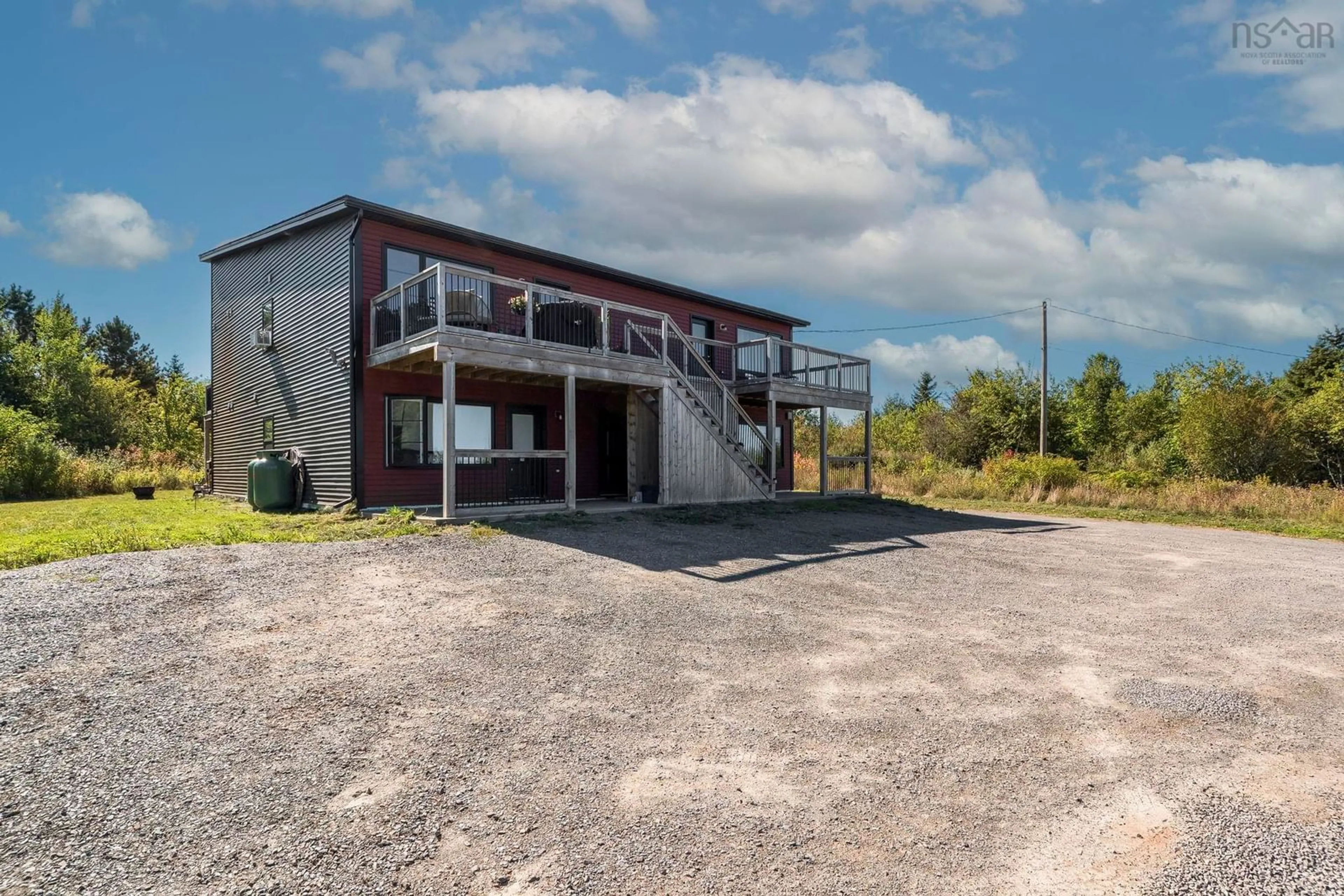 A pic from outside/outdoor area/front of a property/back of a property/a pic from drone, building for 26-28 Raspberry Lane, Currys Corner Nova Scotia B0N 2T0