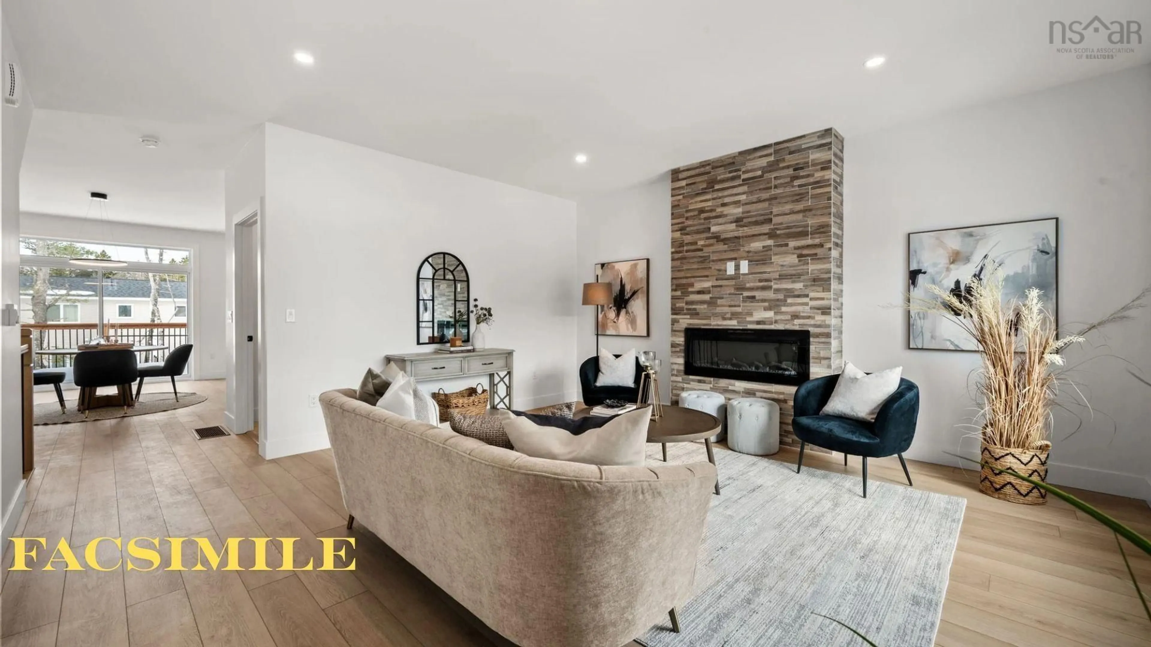 Living room with furniture, unknown for 118 Stephs St #C, Bedford Nova Scotia B4B 1H1