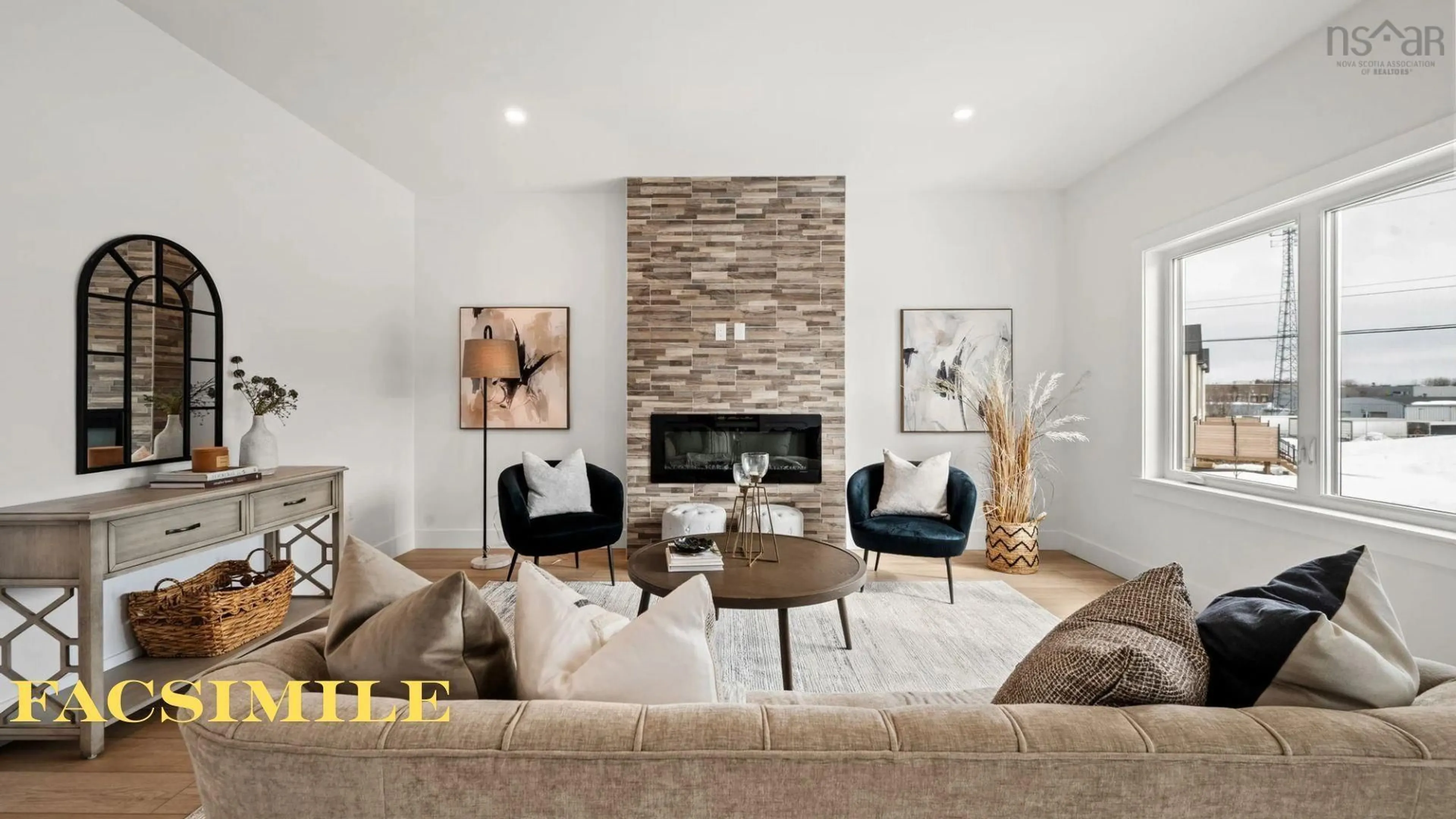 Living room with furniture, unknown for 118 Stephs St #C, Bedford Nova Scotia B4B 1H1