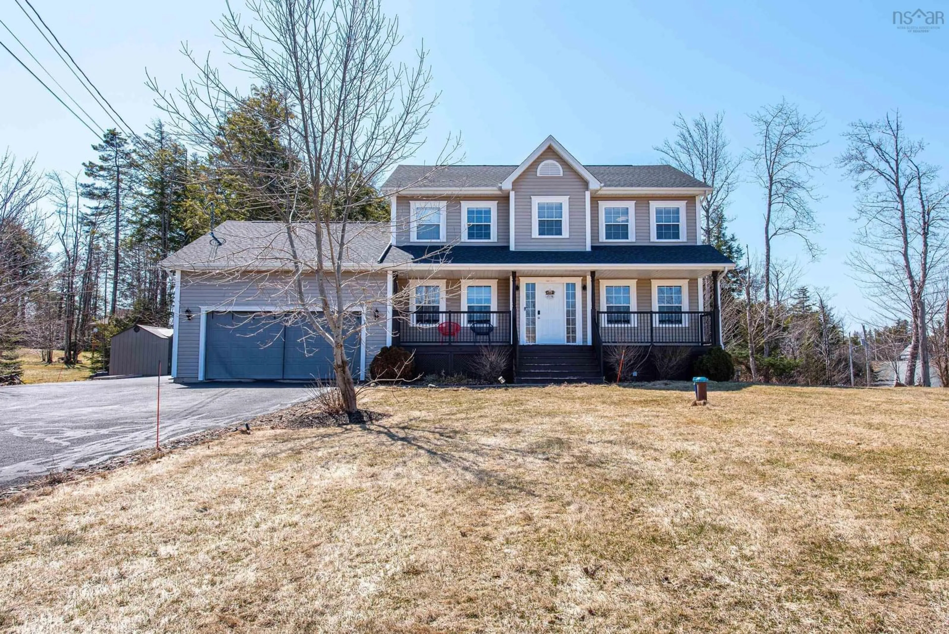Home with vinyl exterior material, street for 9 Wessex Hill, Beaver Bank Nova Scotia B4E 3P4