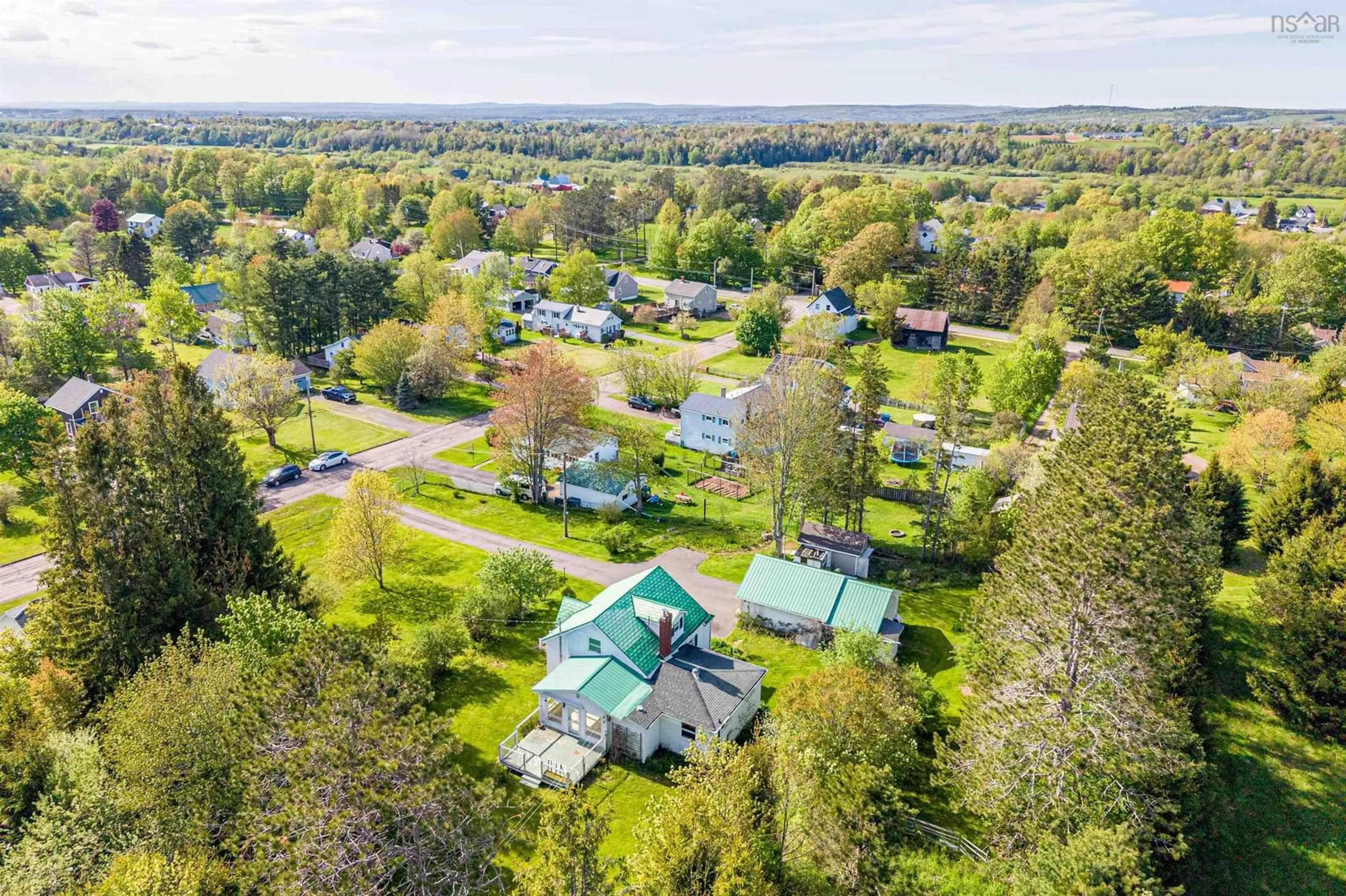 A pic from outside/outdoor area/front of a property/back of a property/a pic from drone, unknown for 16 Miller Rd, Salmon River Nova Scotia B2N 4Y8