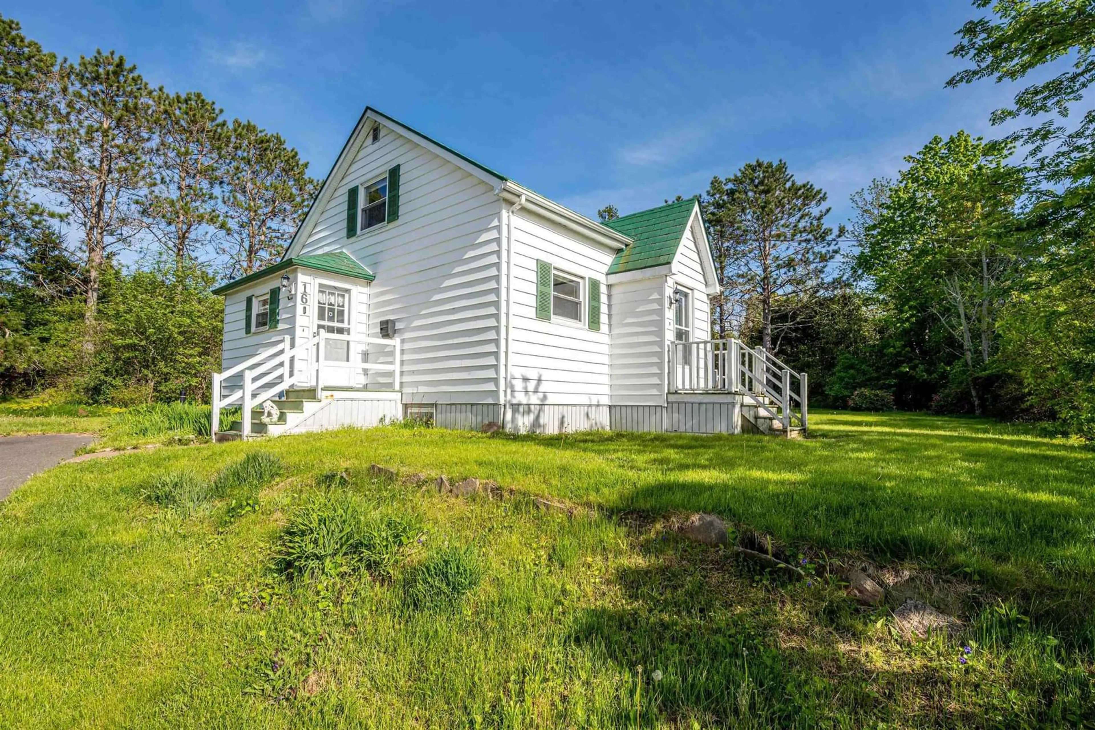 A pic from outside/outdoor area/front of a property/back of a property/a pic from drone, unknown for 16 Miller Rd, Salmon River Nova Scotia B2N 4Y8