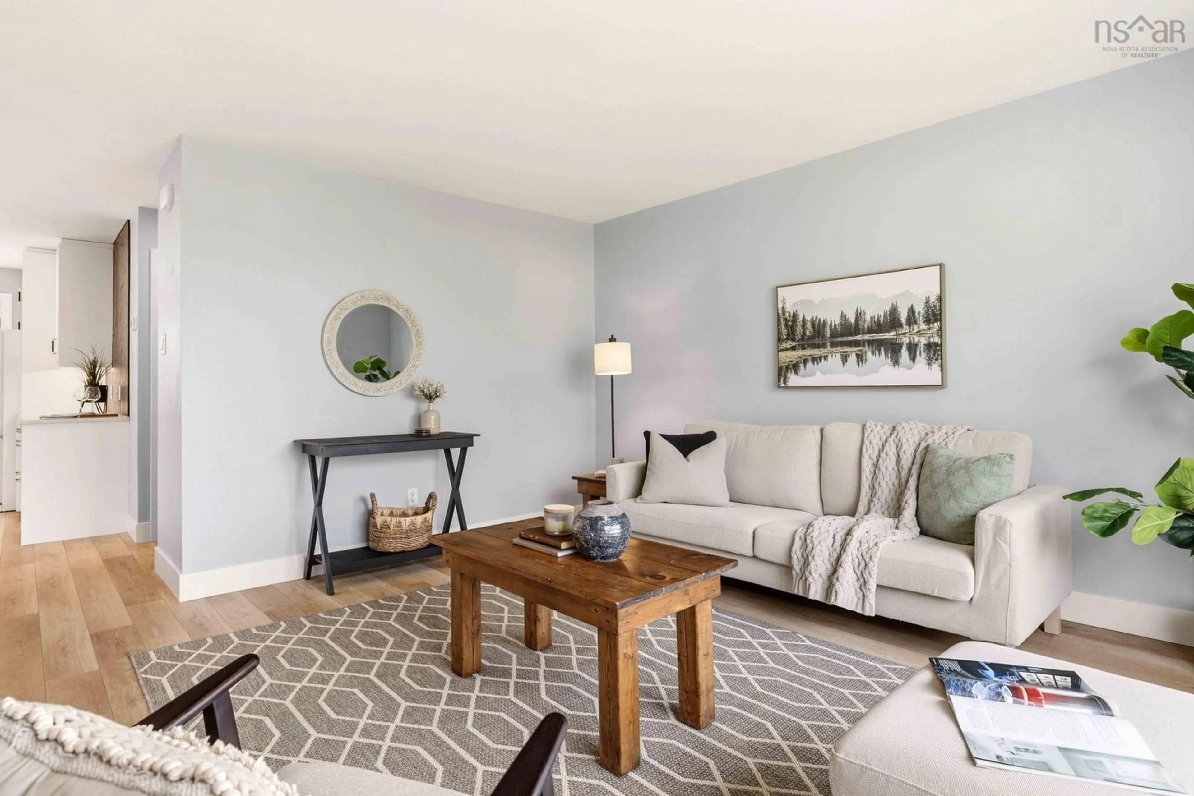Living room with furniture, unknown for 22 Ridgecrest Dr, Dartmouth Nova Scotia B2W 2L5
