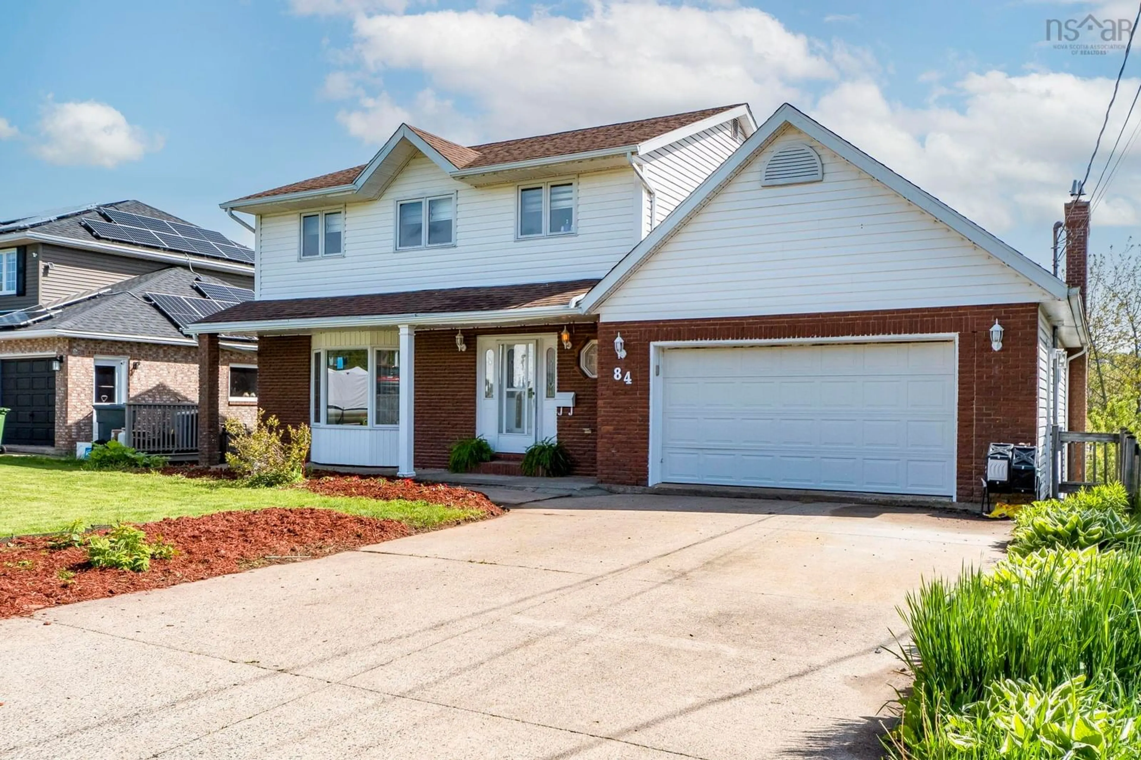 Home with vinyl exterior material, street for 84 Diana Grace Ave, Dartmouth Nova Scotia B2W 6A2